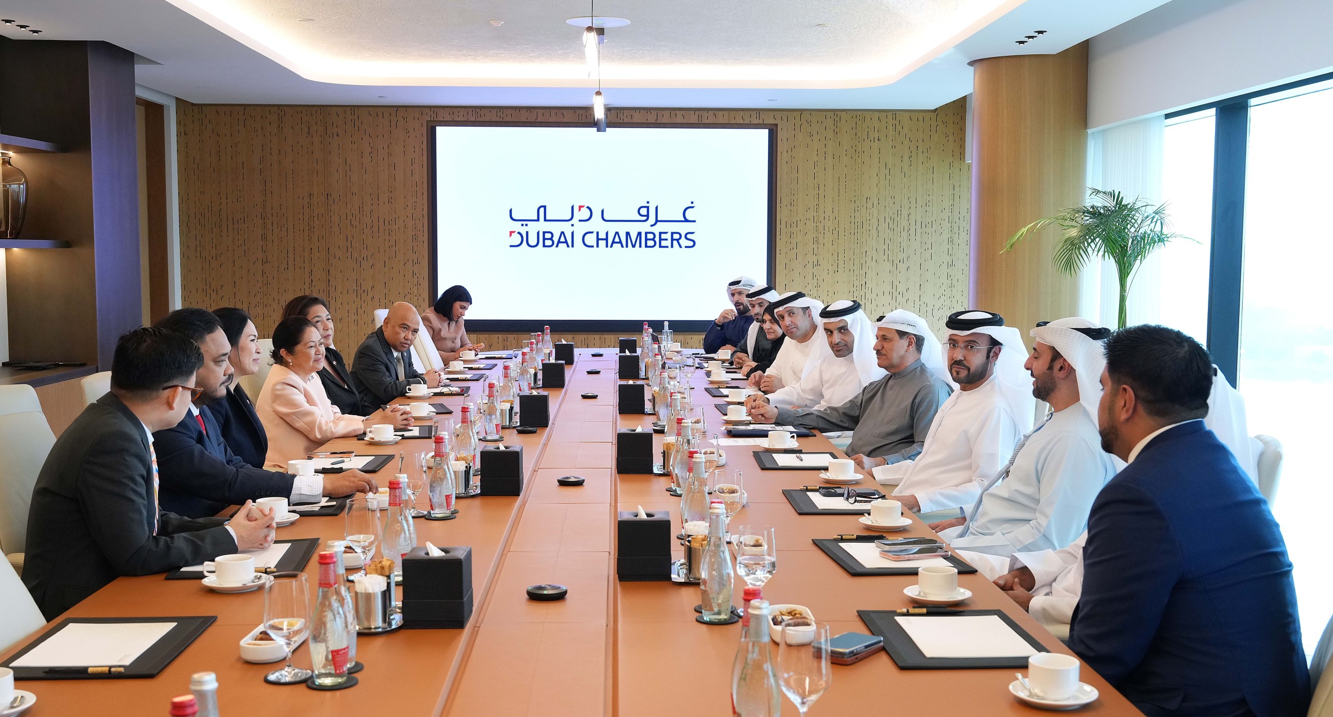 Dubai Chambers receives Philippine First Lady to advance trade, economic cooperation