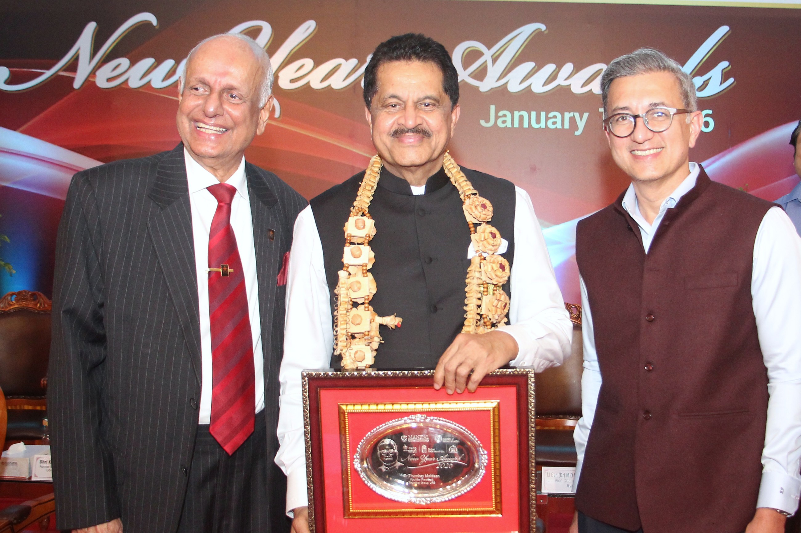 Thumbay Moideen honoured with New Year Award