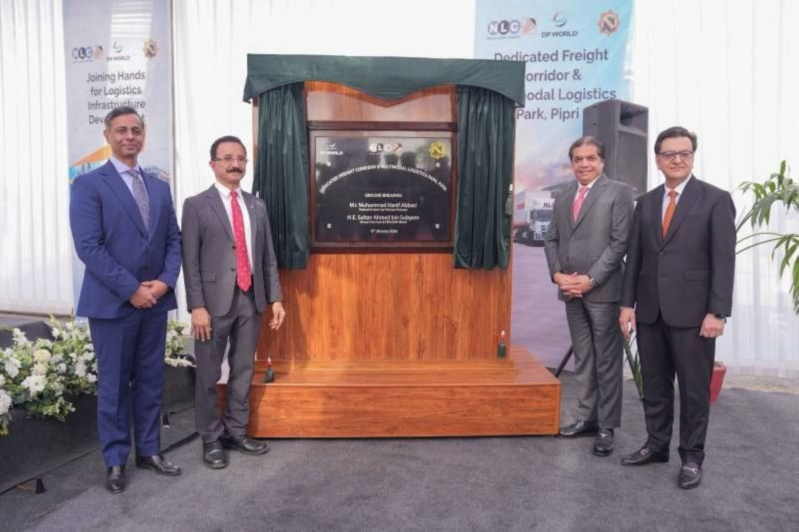 DP World, Pakistan Railways, NLC break ground on Pipri Freight Corridor to boost cargo connectivity