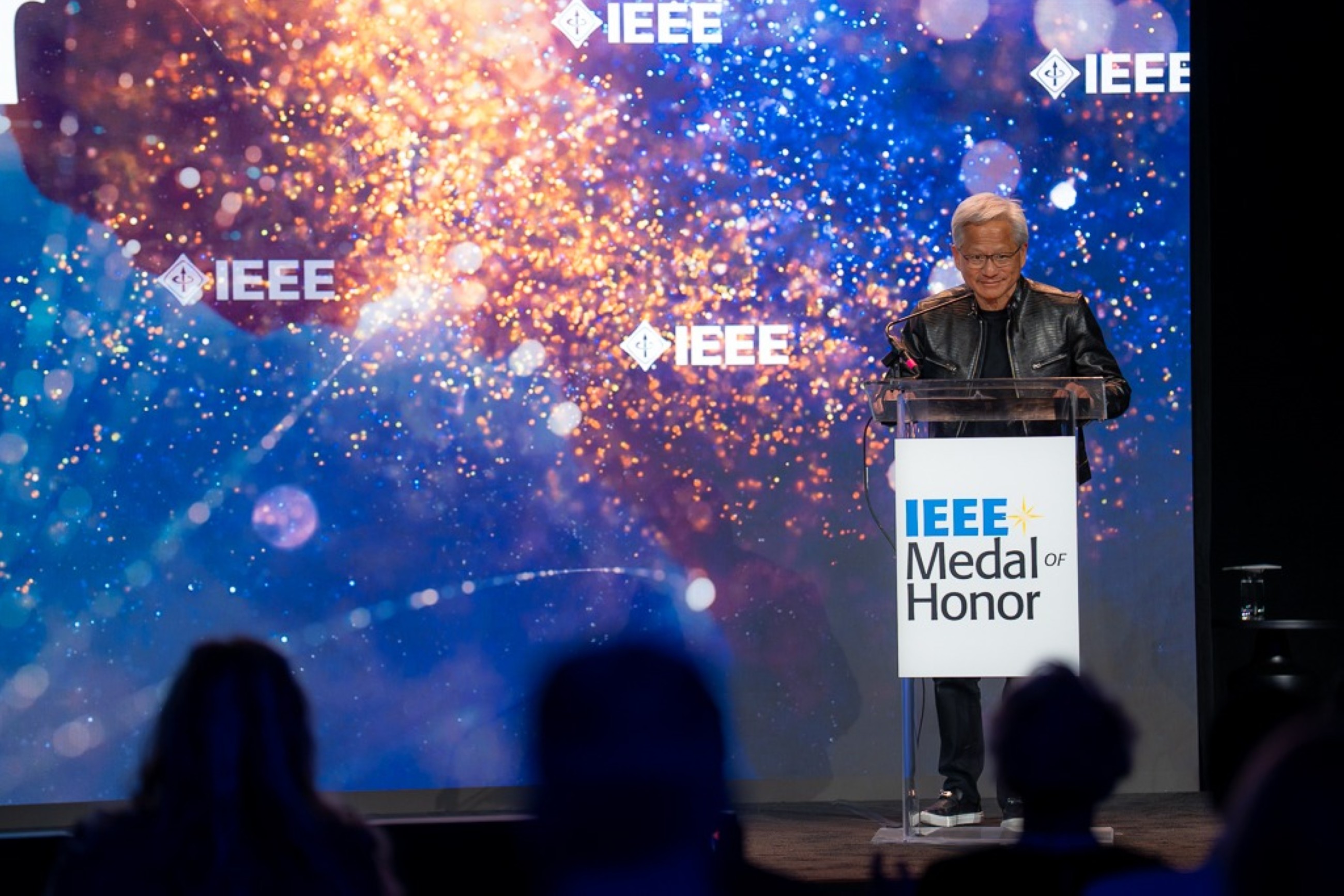 NVIDIA CEO Huang receives top IEEE award