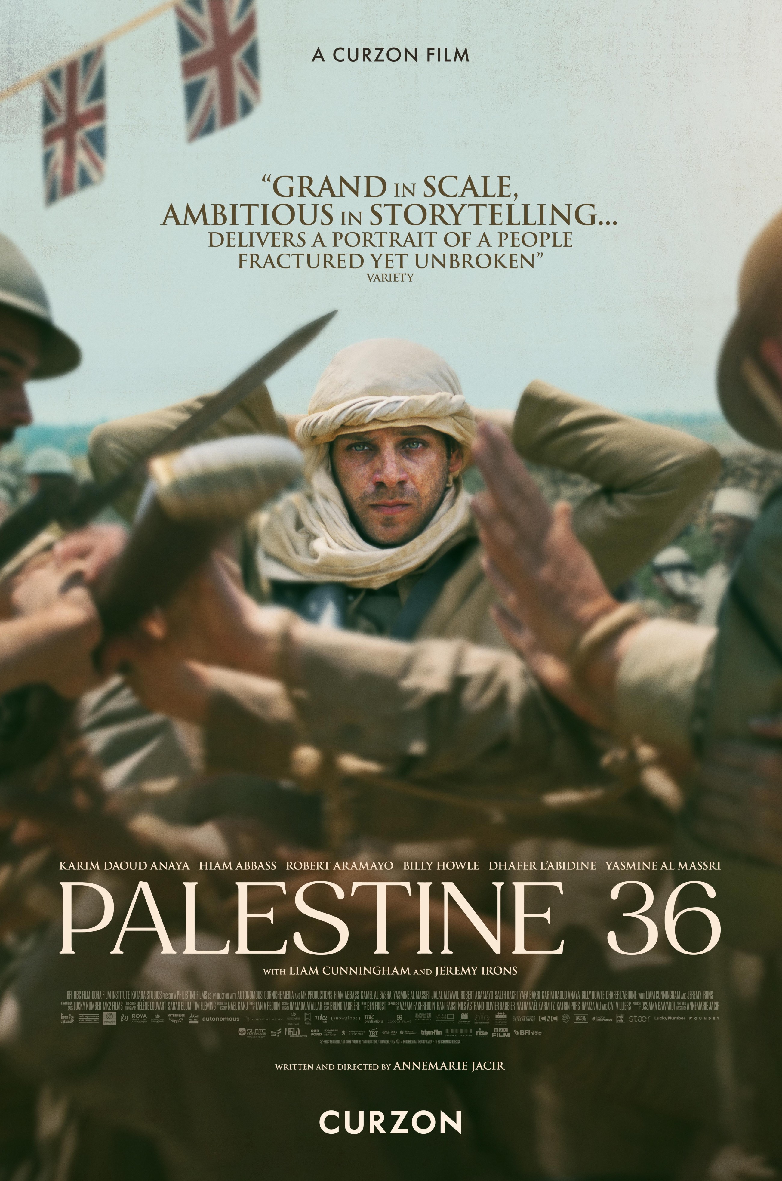 SAF to host UAE premiere of award winning film Palestine 36 in Sharjah