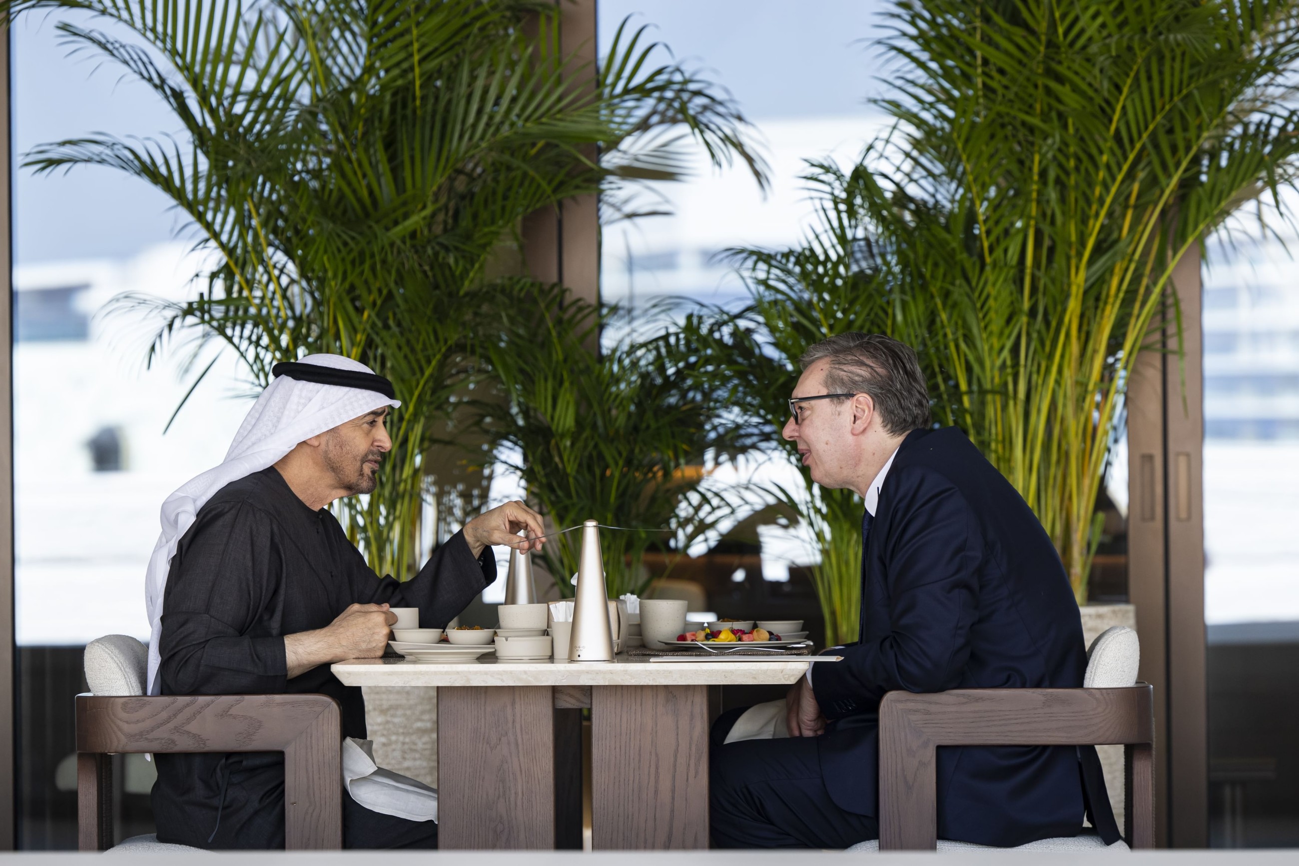 UAE, Serbia Presidents discuss ways to enhance bilateral cooperation