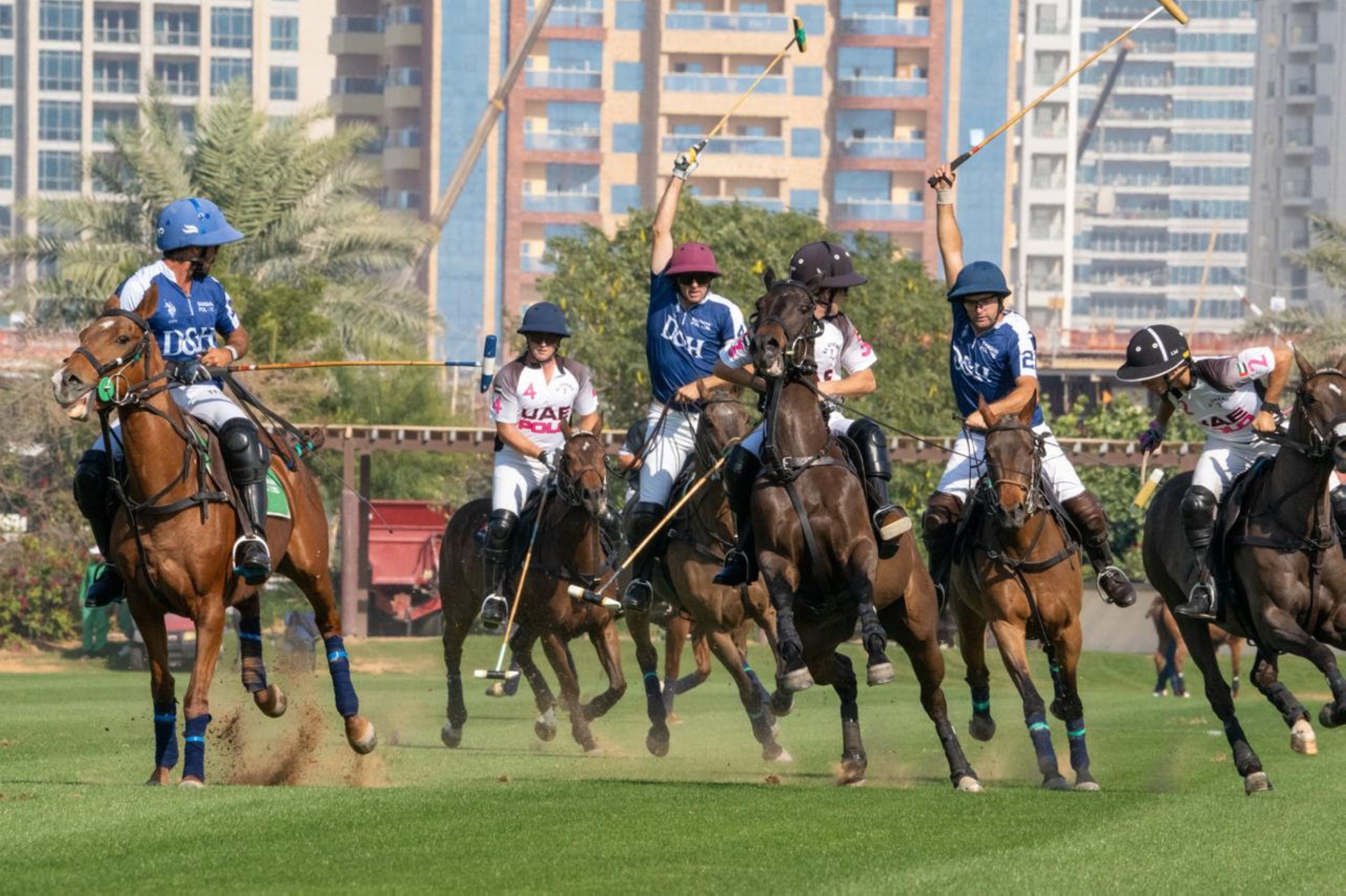UAE Polo and Dubai Wolves claim victories on second day of Silver Cup