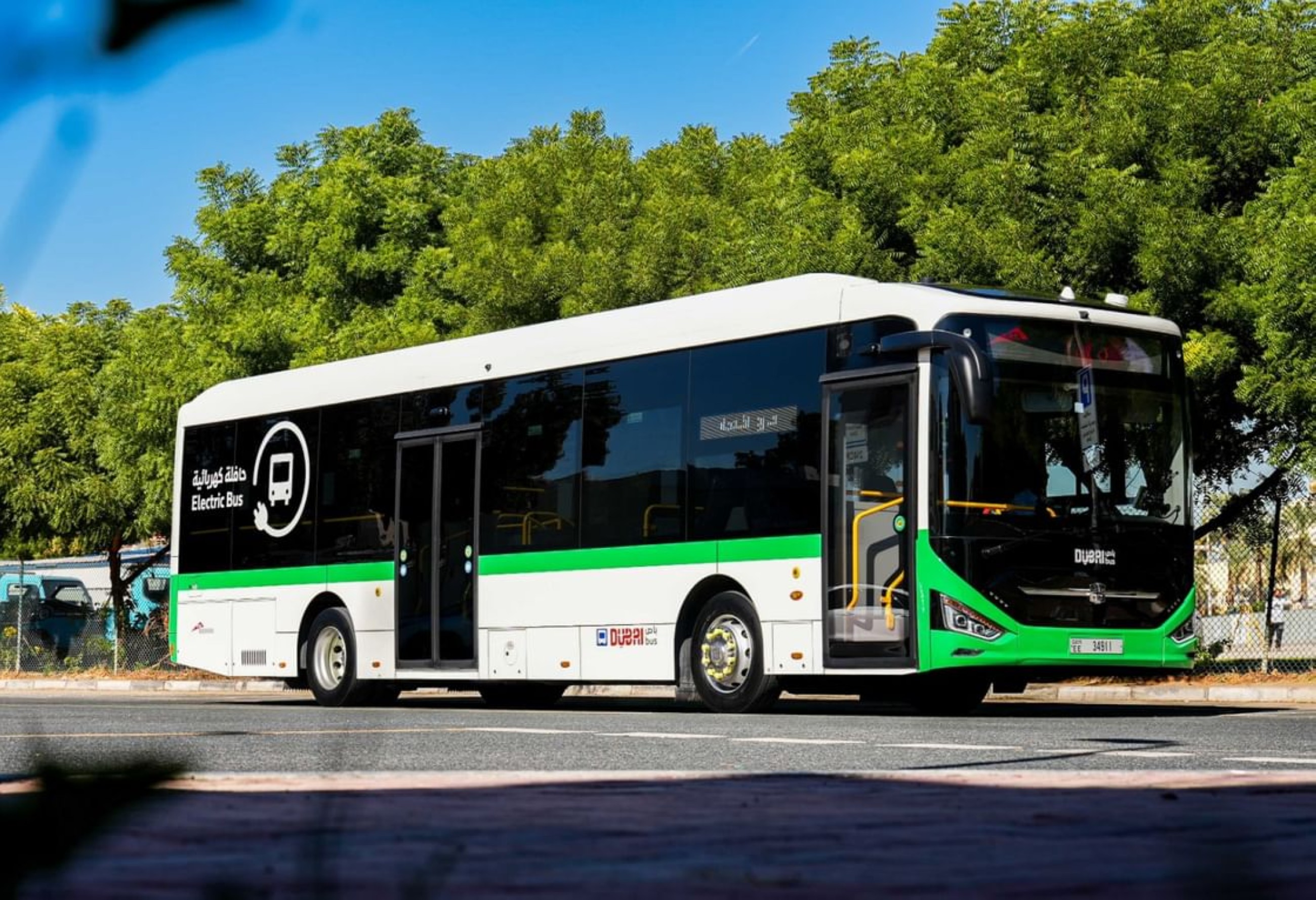 Dubai receives 250 new low-carbon emission buses, including 40 electric ones