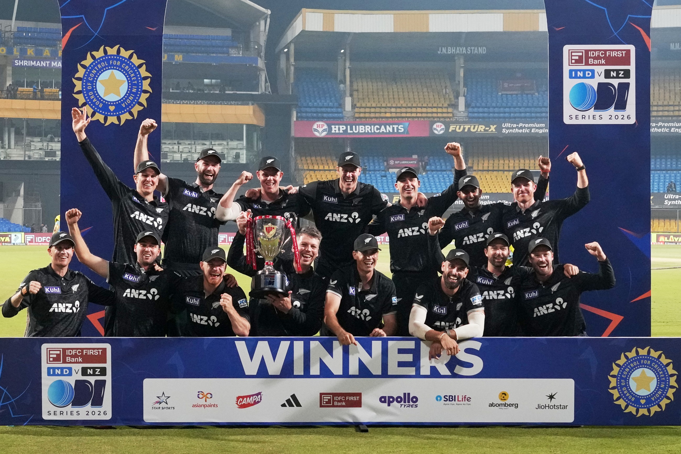 Mitchell, Phillips hammer tons as New Zealand seal first ODI series win in India