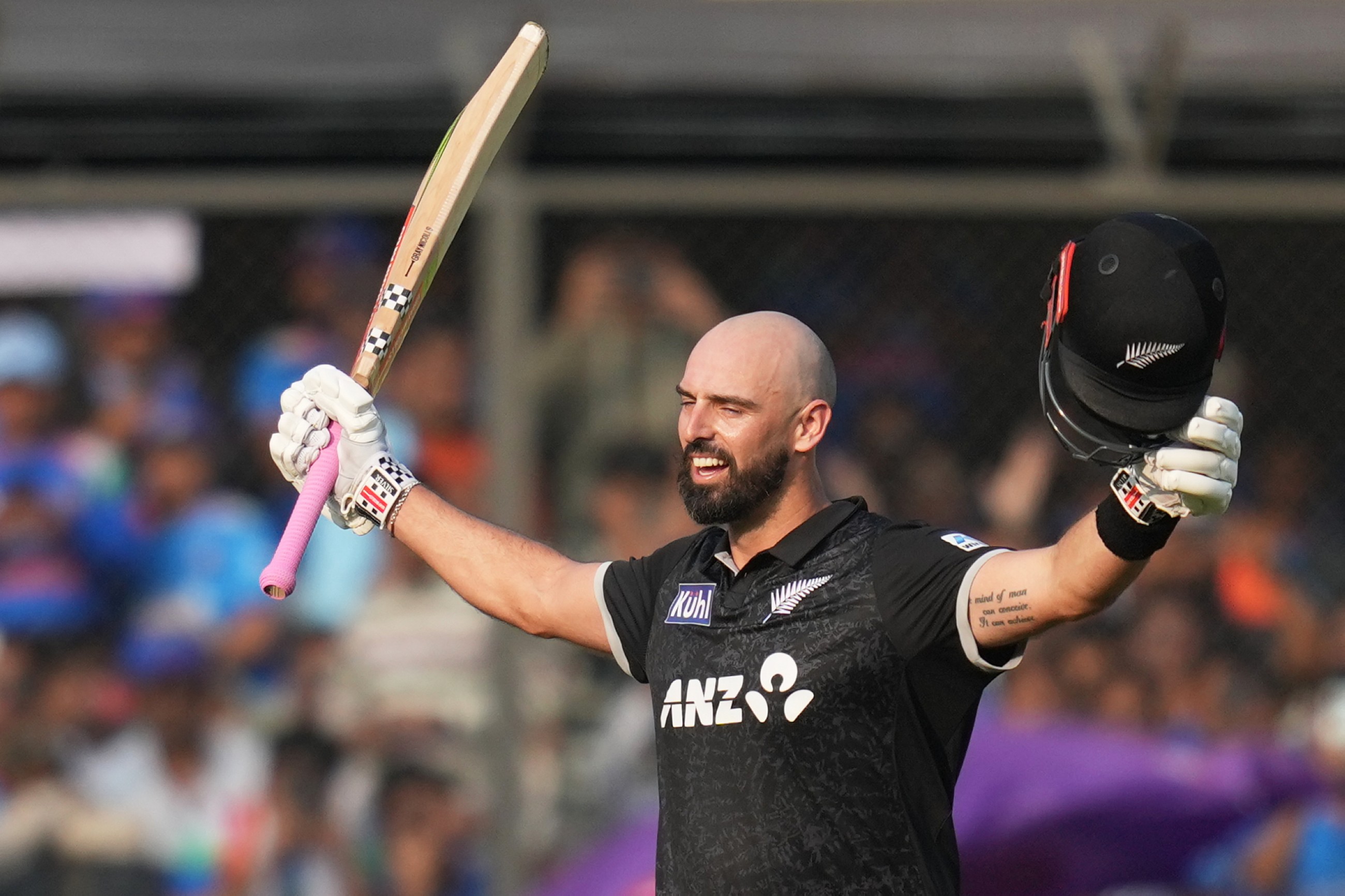Mitchell, Phillips hammer tons as New Zealand seal first ODI series win in India