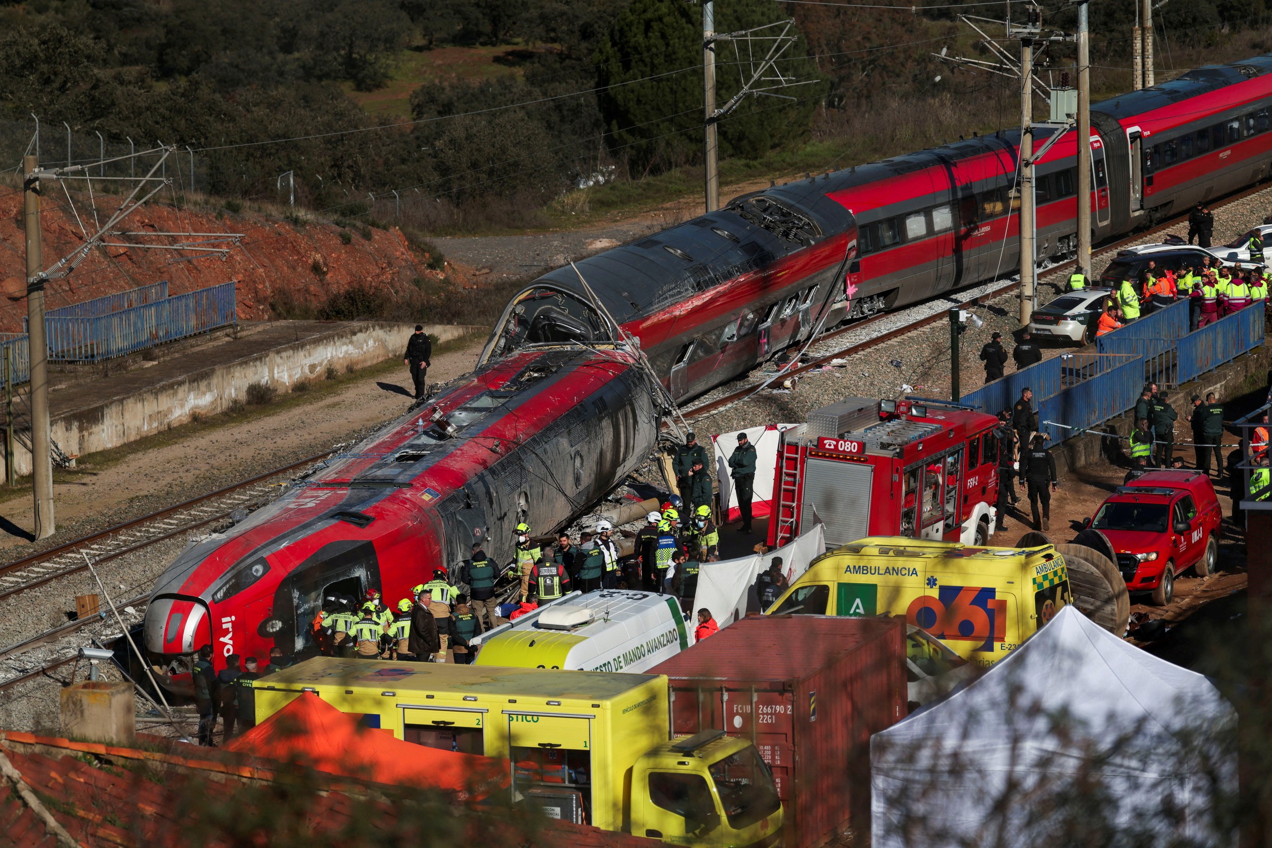 High-speed train collision in Spain kills 39, injures over 120