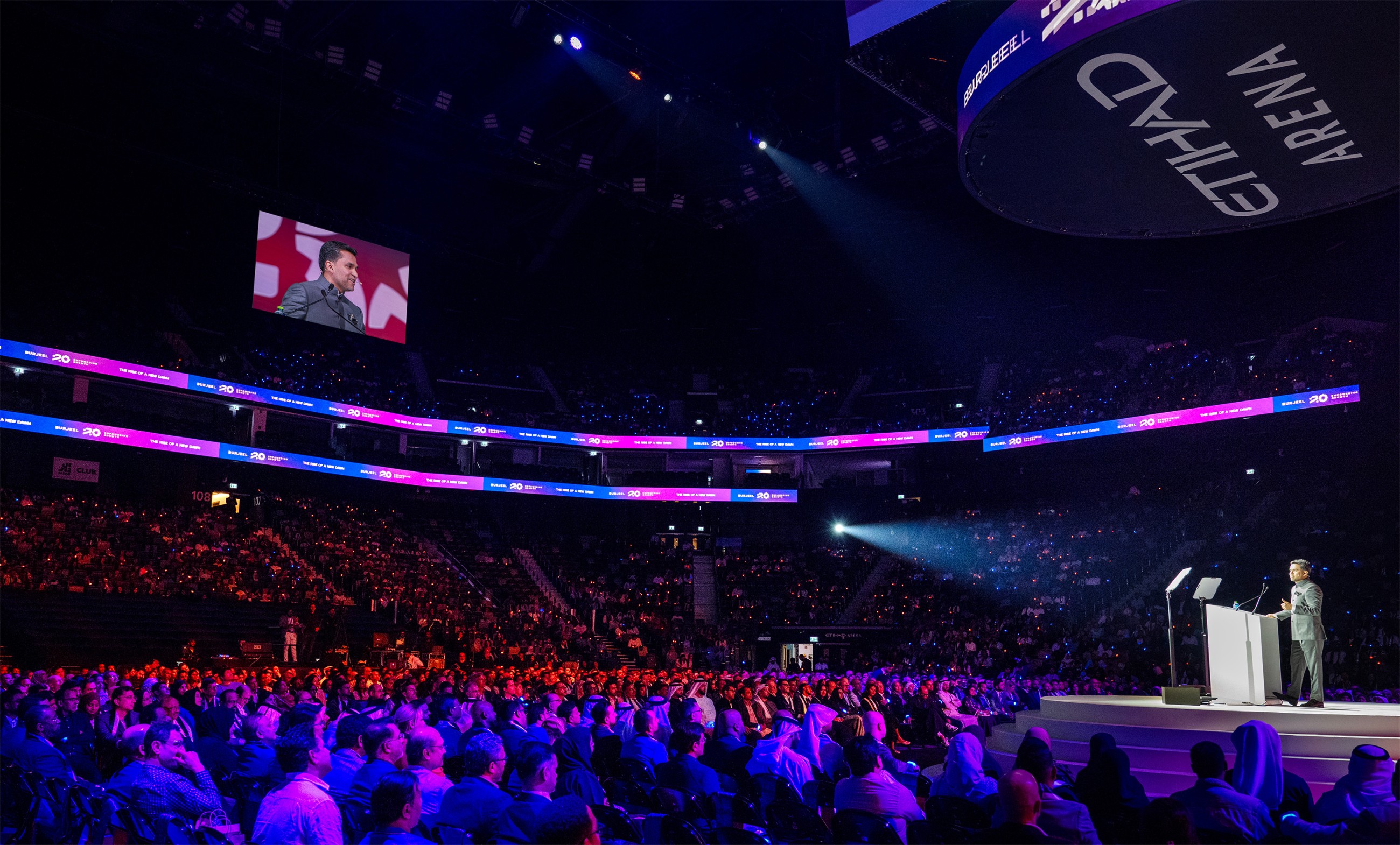 Dhs15m financial surprise for staff at Burjeel&rsquo;s first-of-its-kind 8,500-strong  town hall address in UAE