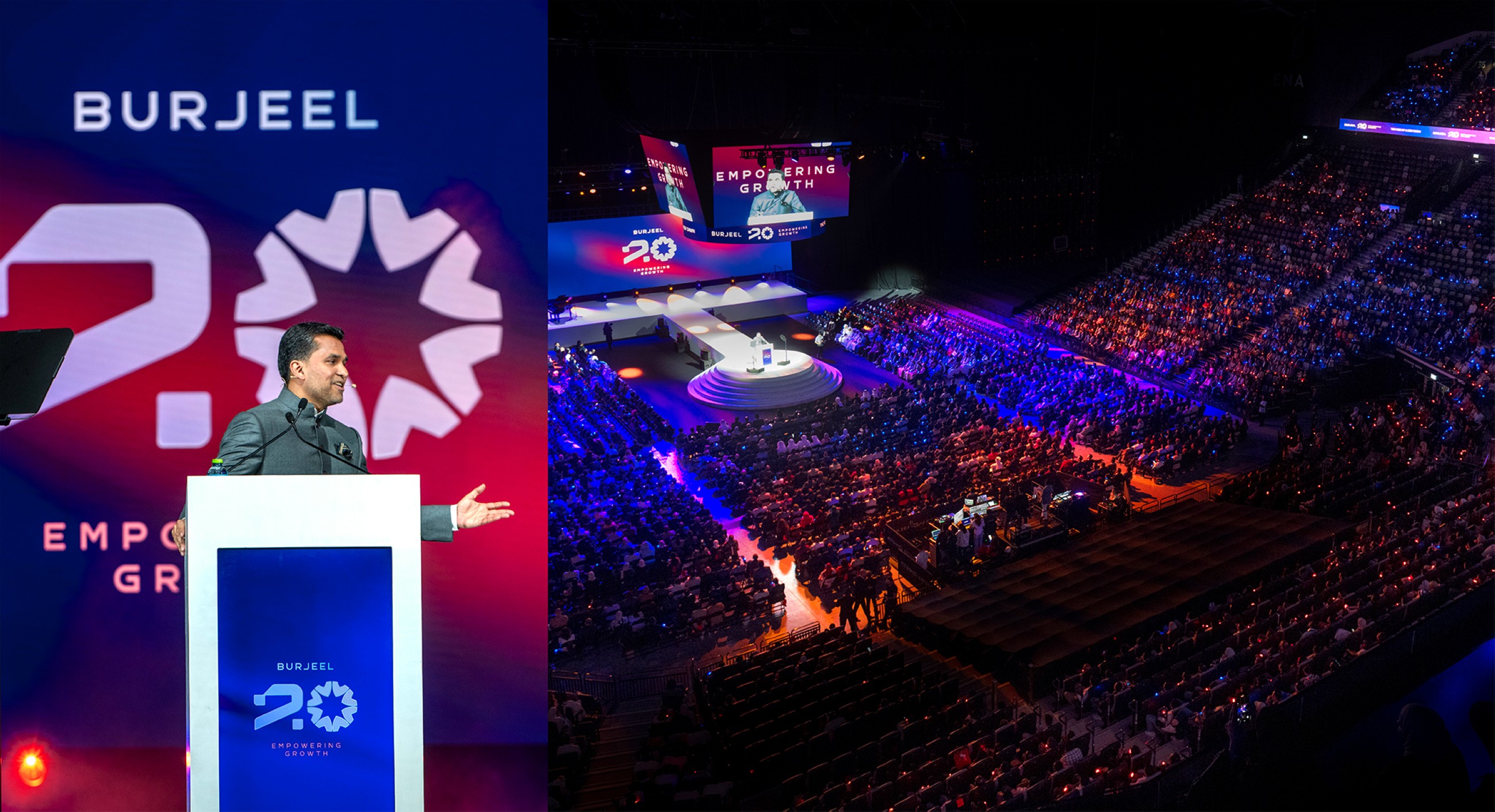 Dhs15m financial surprise for staff at Burjeel’s first-of-its-kind 8,500-strong  town hall address in UAE