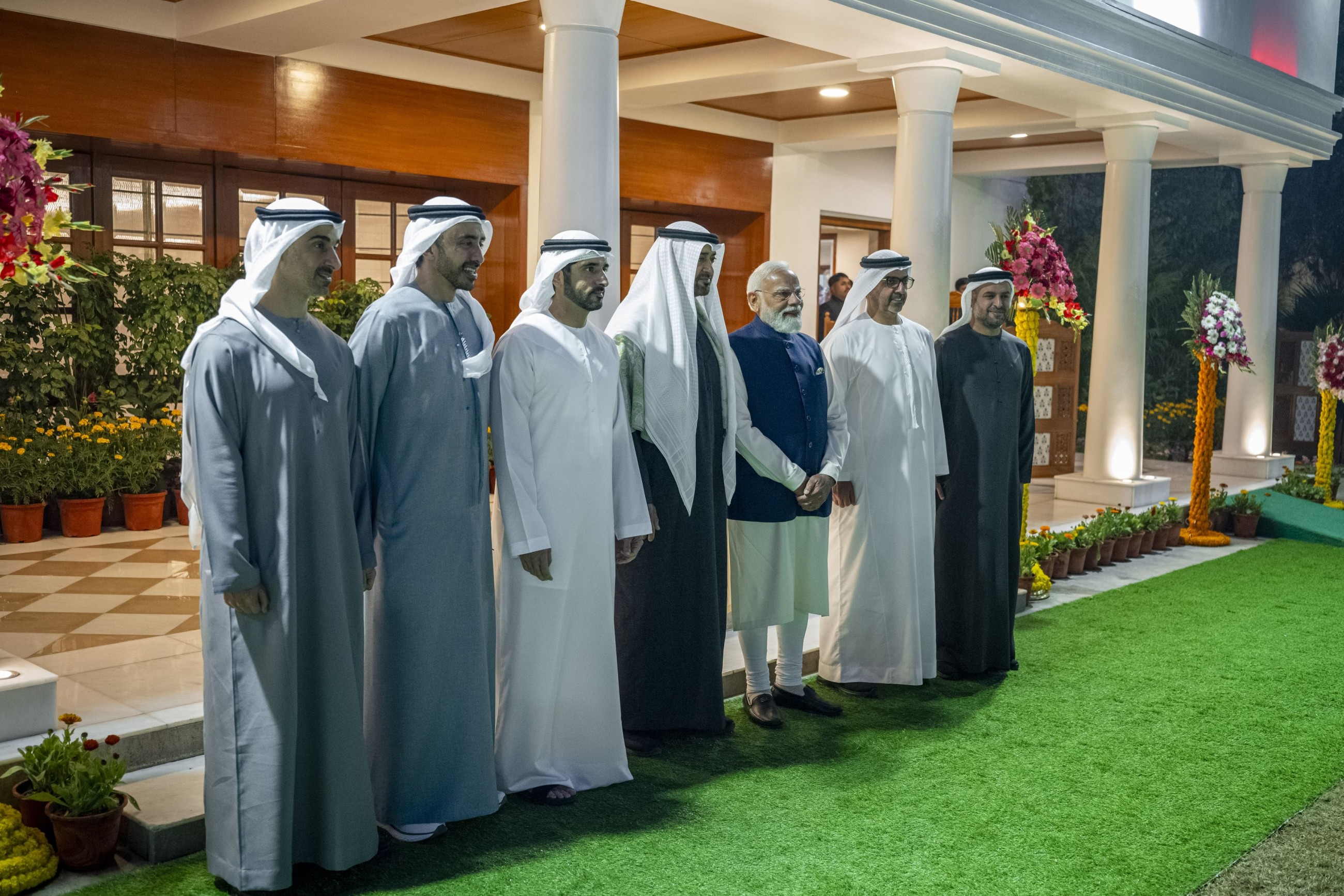 Sheikh Mohamed and Modi stress on partnership for global stability