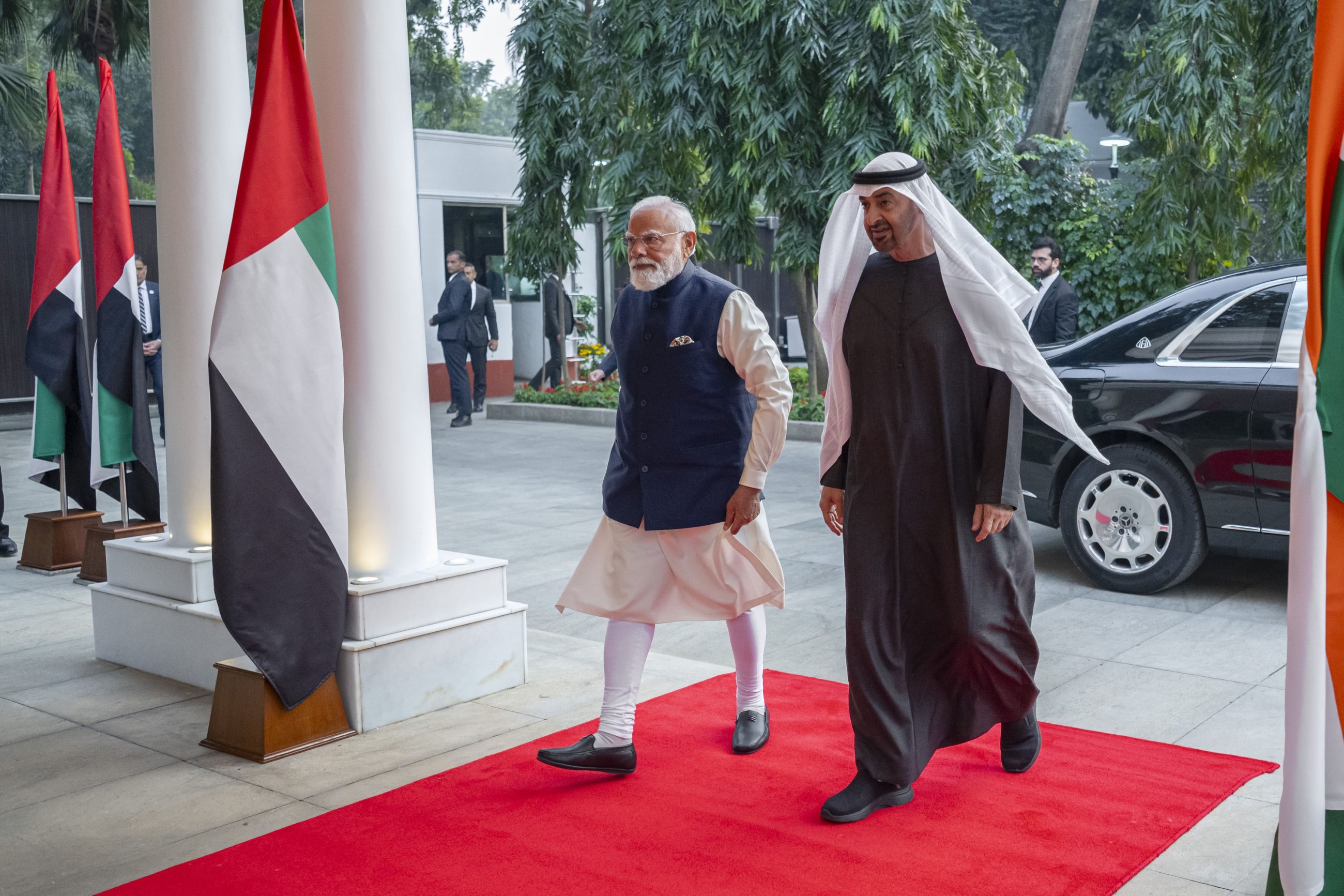 Sheikh Mohamed and Modi stress on partnership for global stability