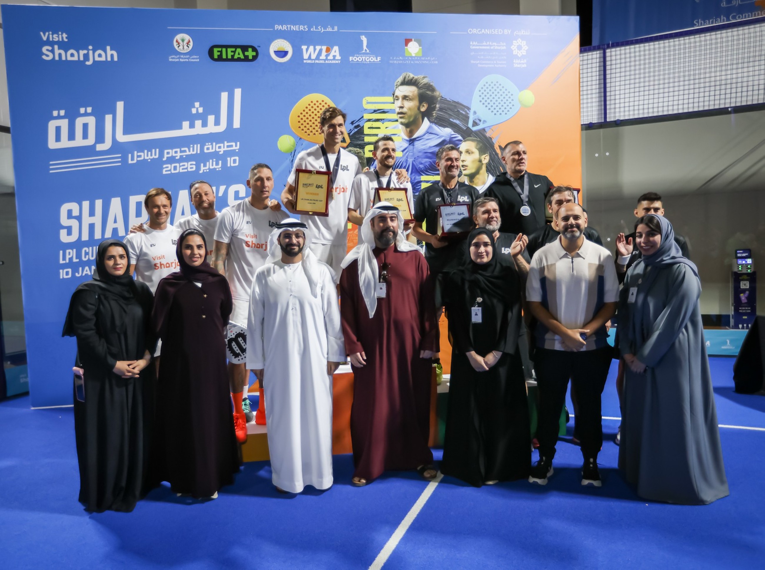 WPA hosts star-studded padel showcase at Sharjah’s Week of the Stars