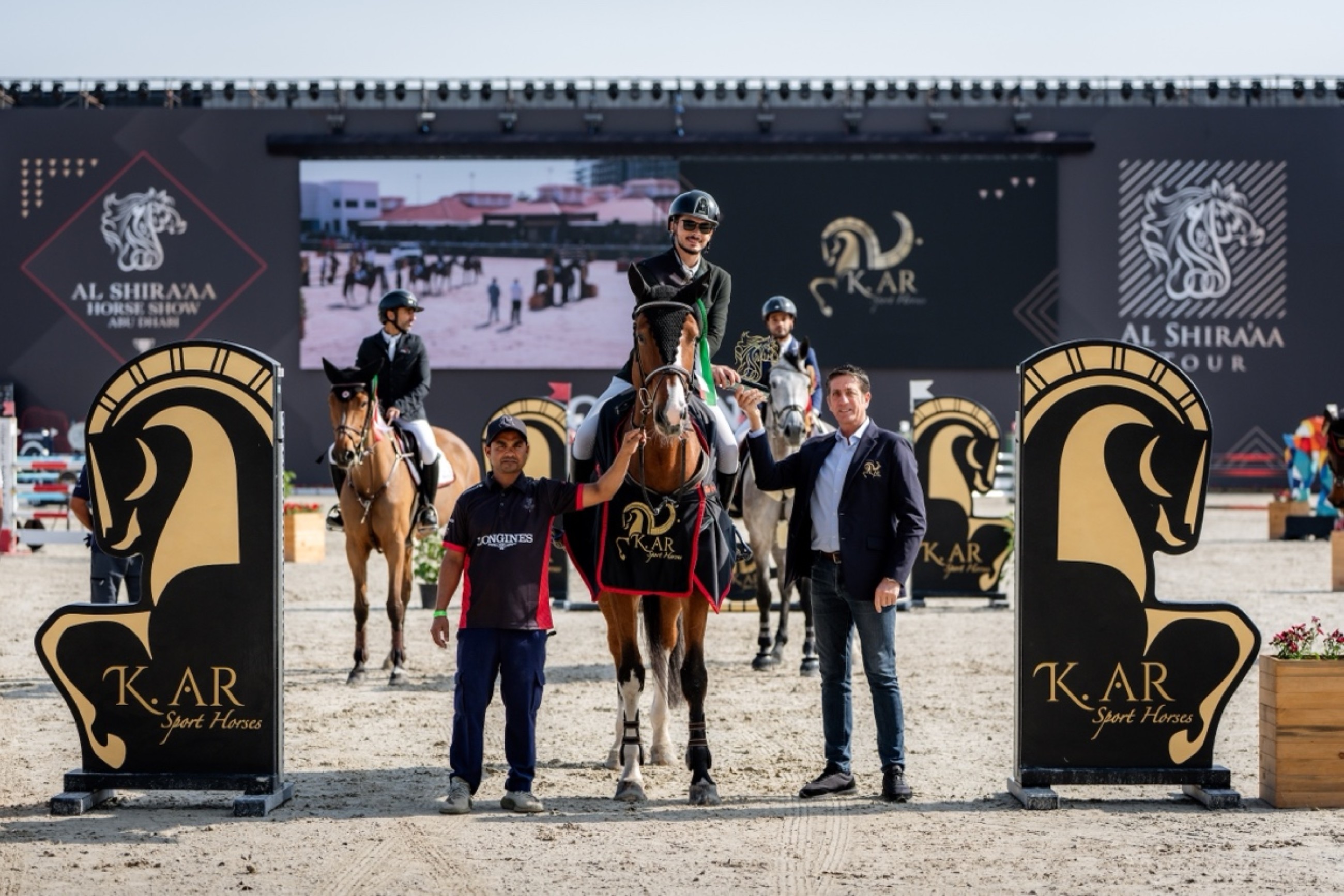 Syrian rider Zabibi stars in Al Shira’aa International Horse Show opener