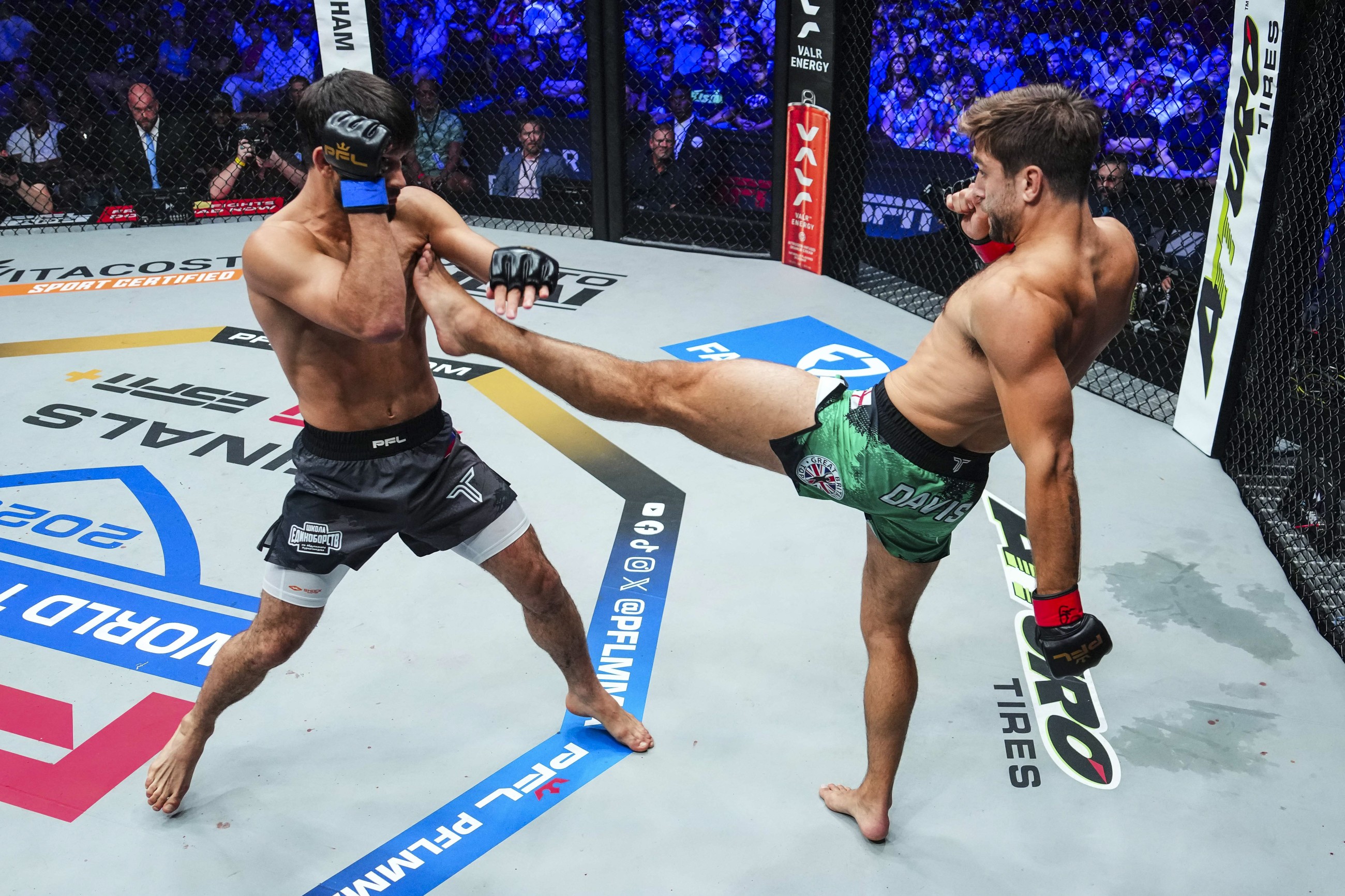 Inspired by Jean-Claude Van Damme films, Davis targets PFL world title in Dubai