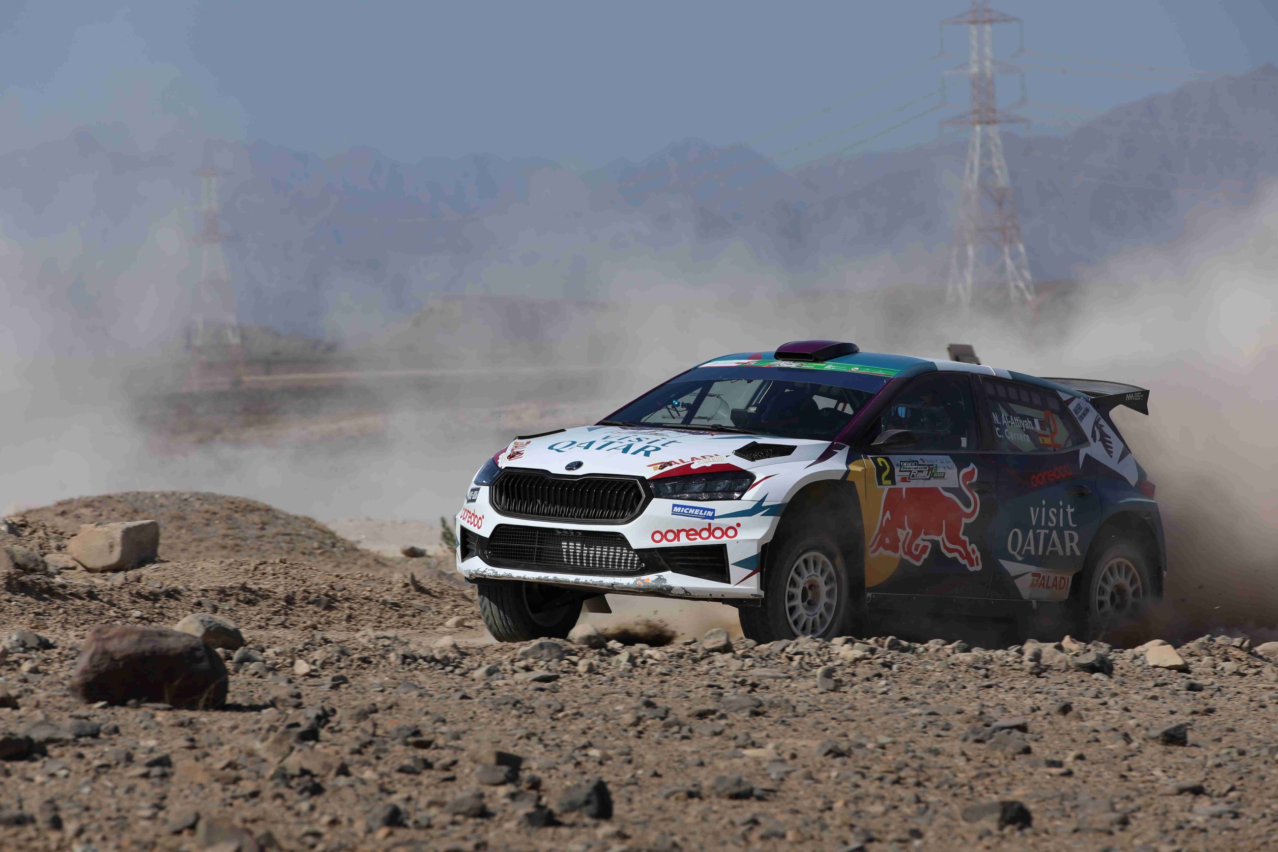 Attiyah and Carrera take lead at Oman Rally