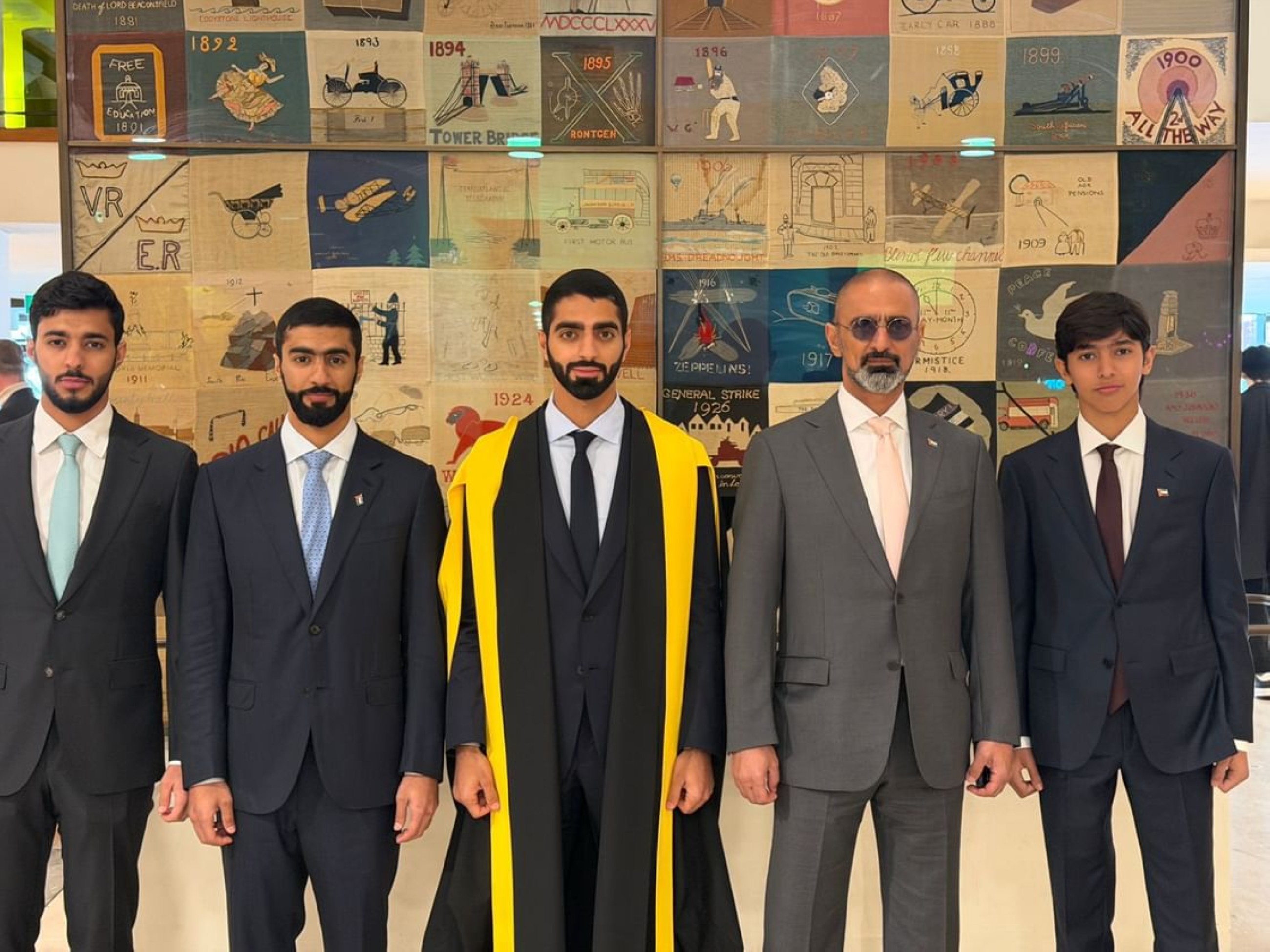 Ammar graces son’s graduation at King’s College London