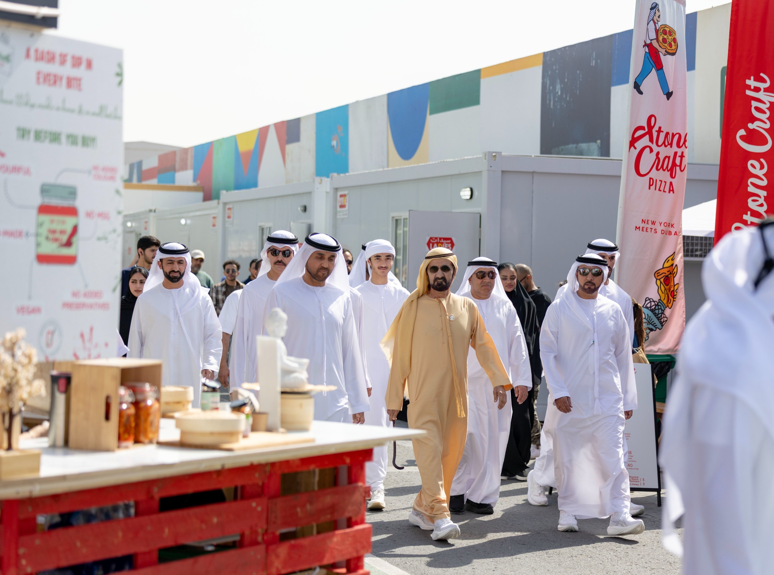 Sheikh Mohammed visits 14th edition of Quoz Arts Fest