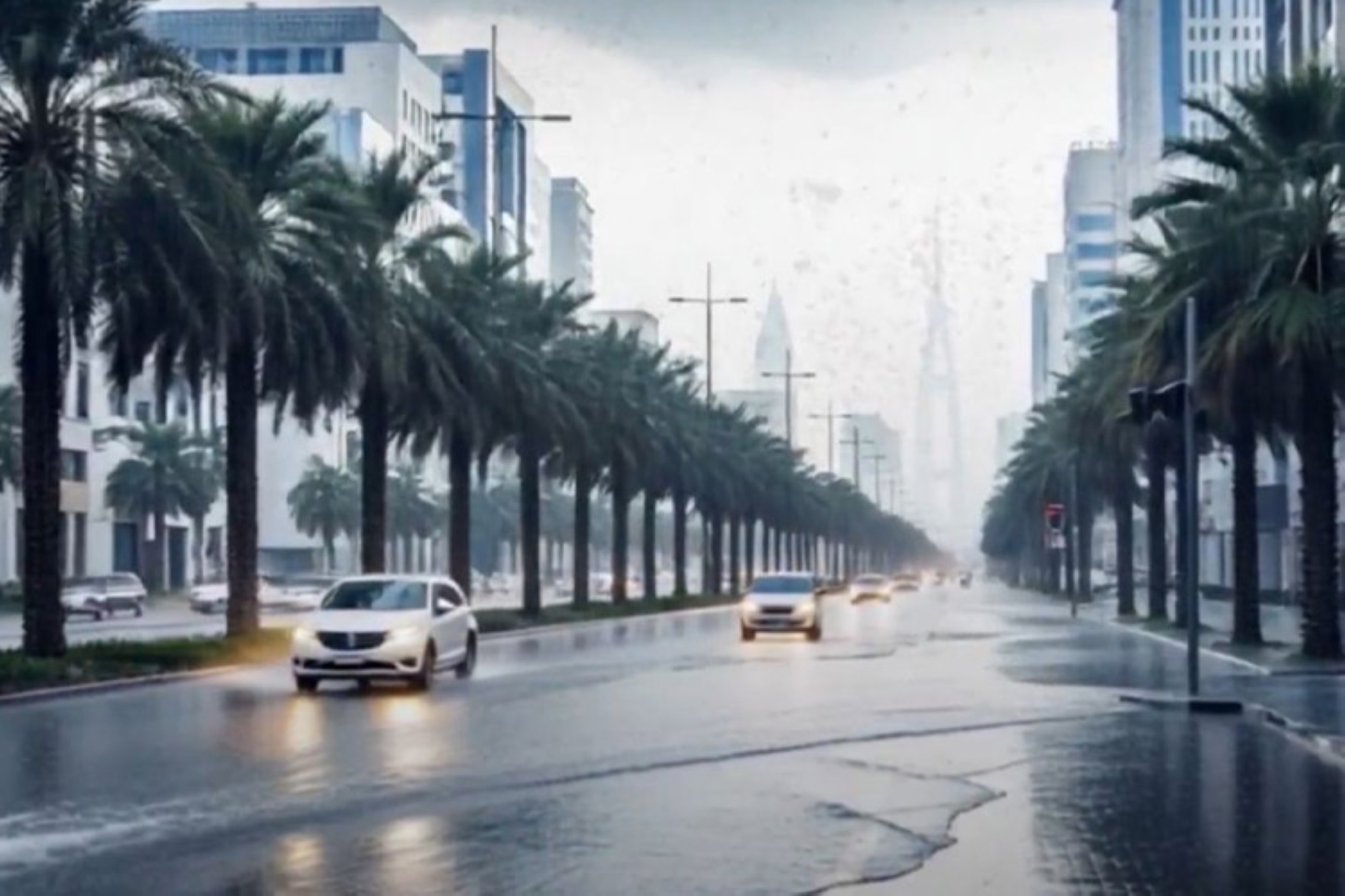 Rain lashes several areas of UAE; 5.8˚C temperature recorded in Ras Al Khaimah
