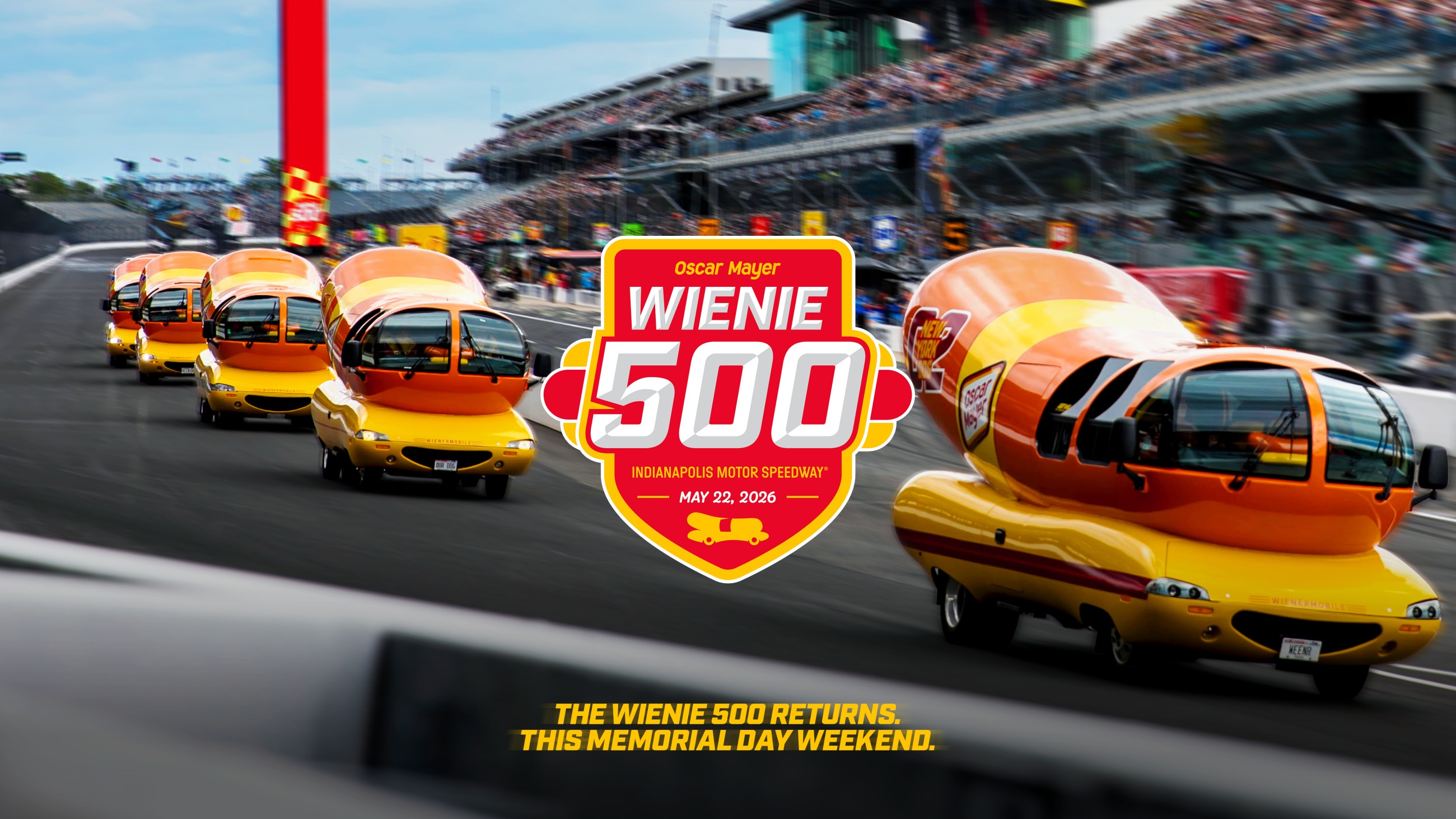 Oscar Mayer's Wienermobile race is coming back to the Indy 500