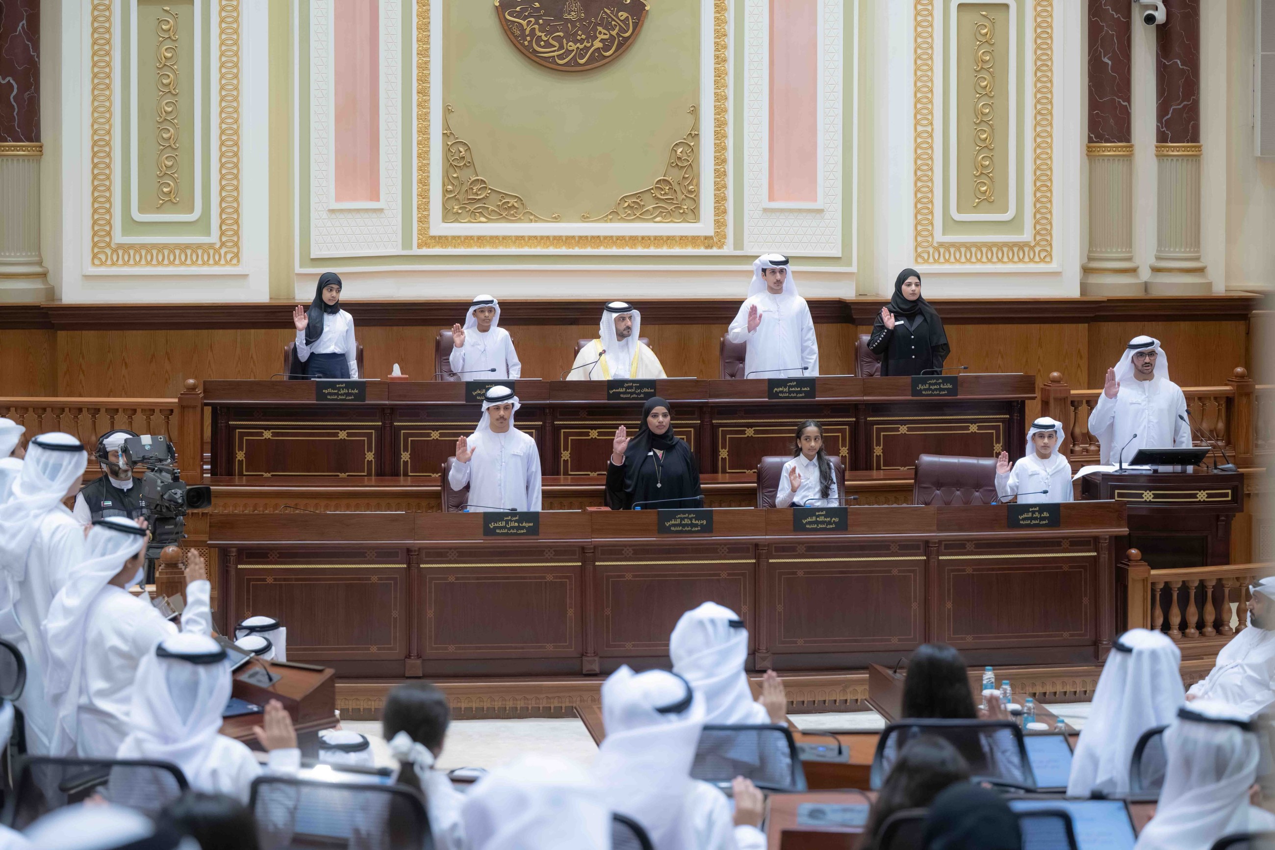 Sultan Bin Ahmed opens Shura sessions for children, youth