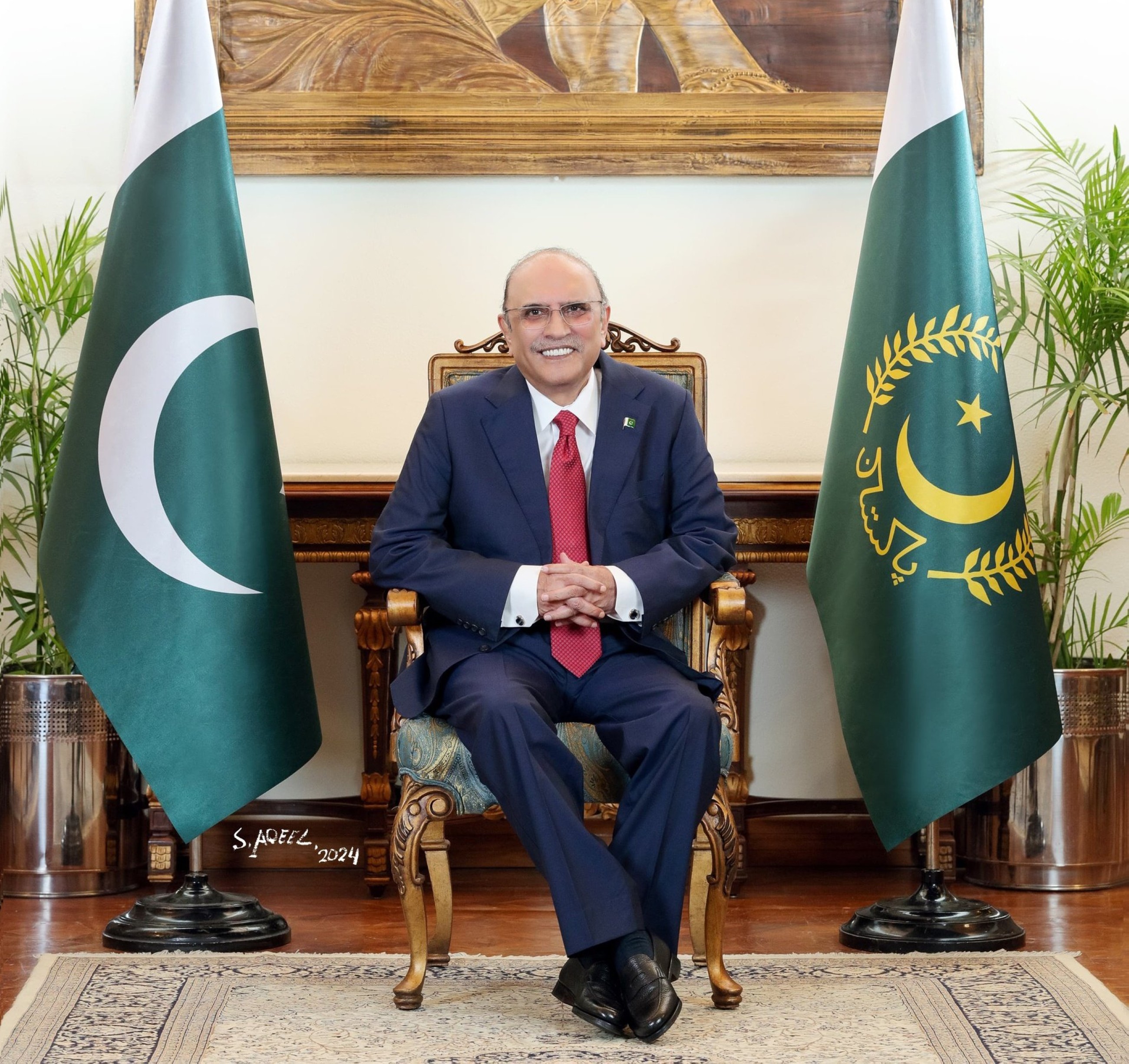 Pakistan President Zardari due in UAE on 4-day official visit