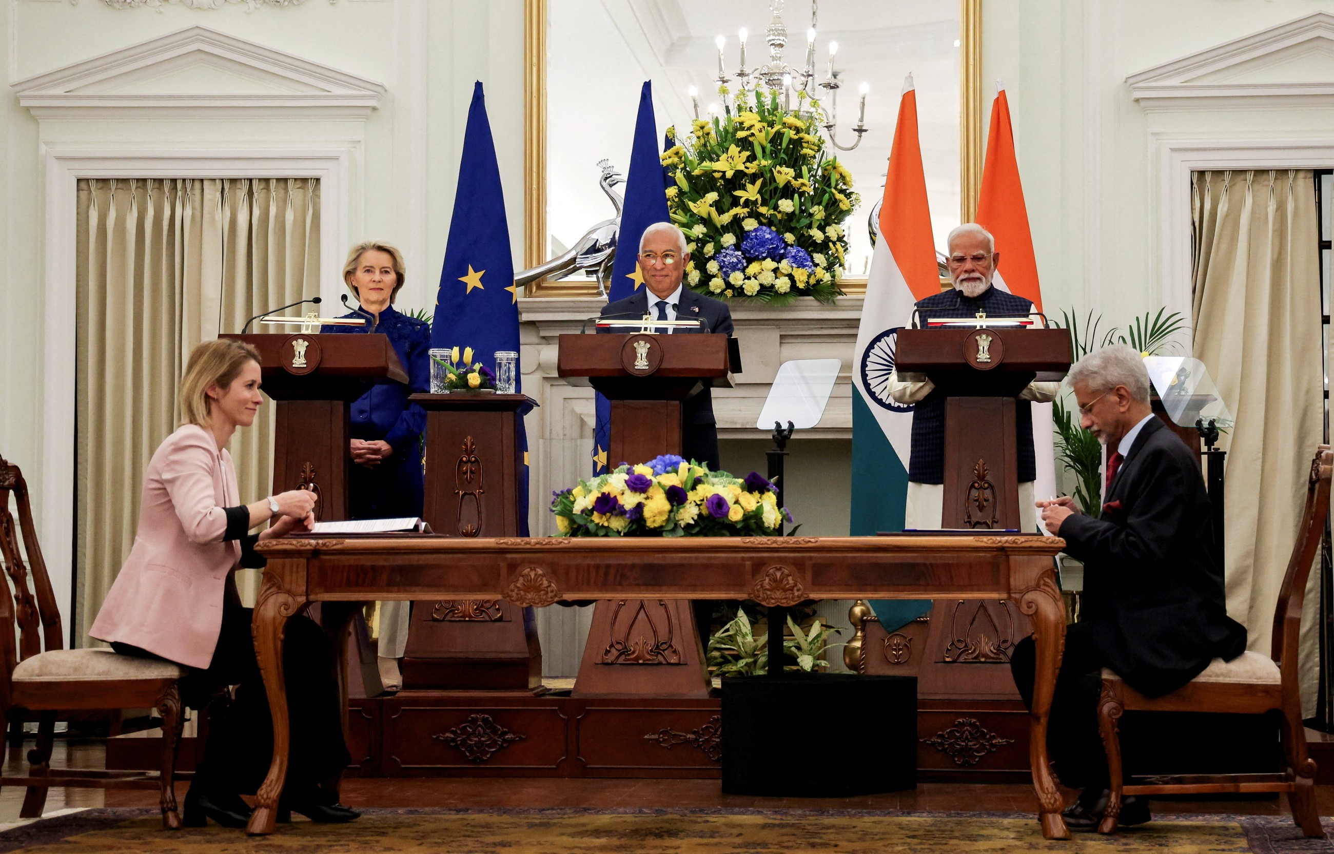 EU, India agree &lsquo;mother of all&rsquo; trade deals