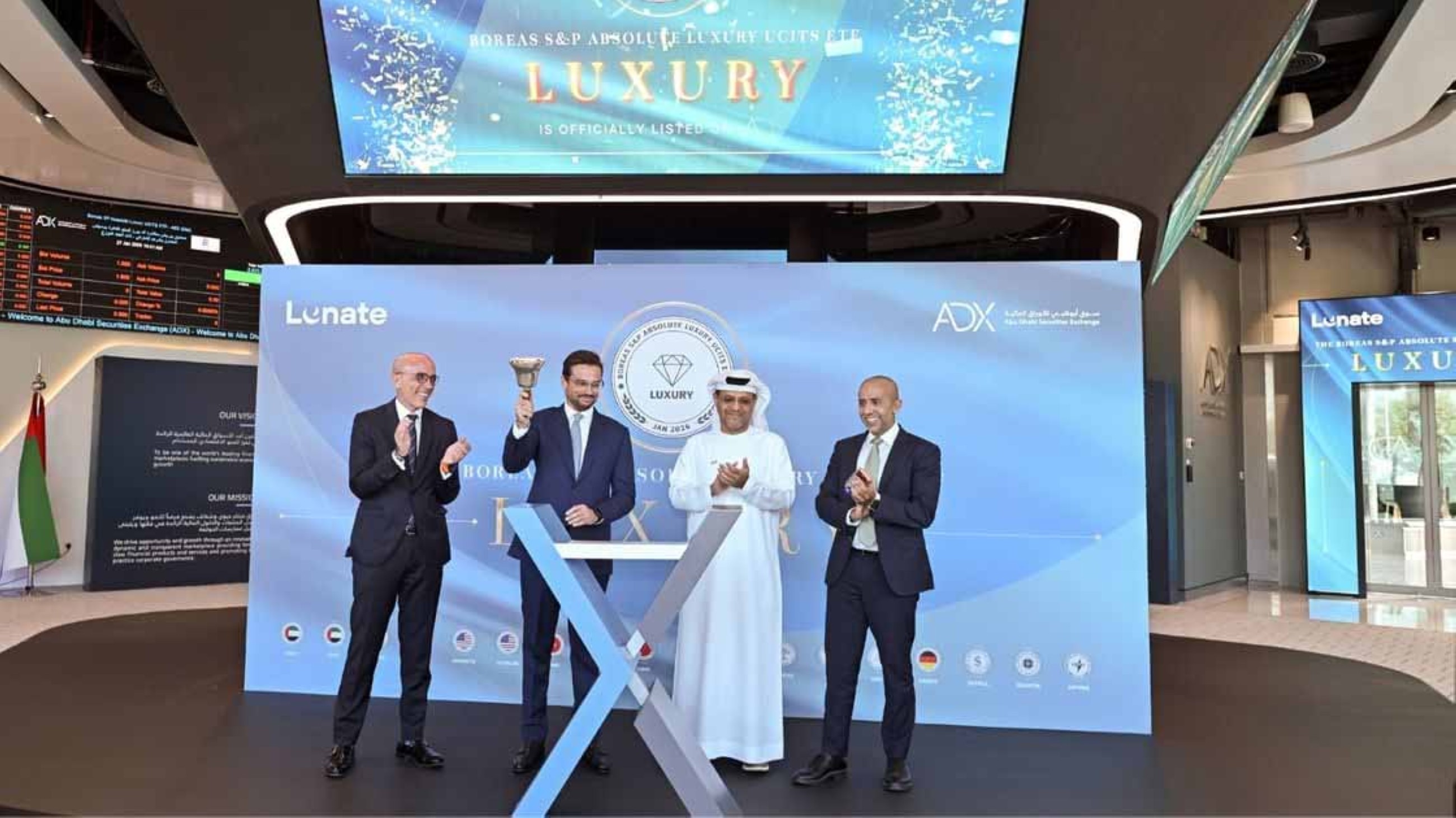 ADX lists UAE’s first 2026 public offering with luxury ETF