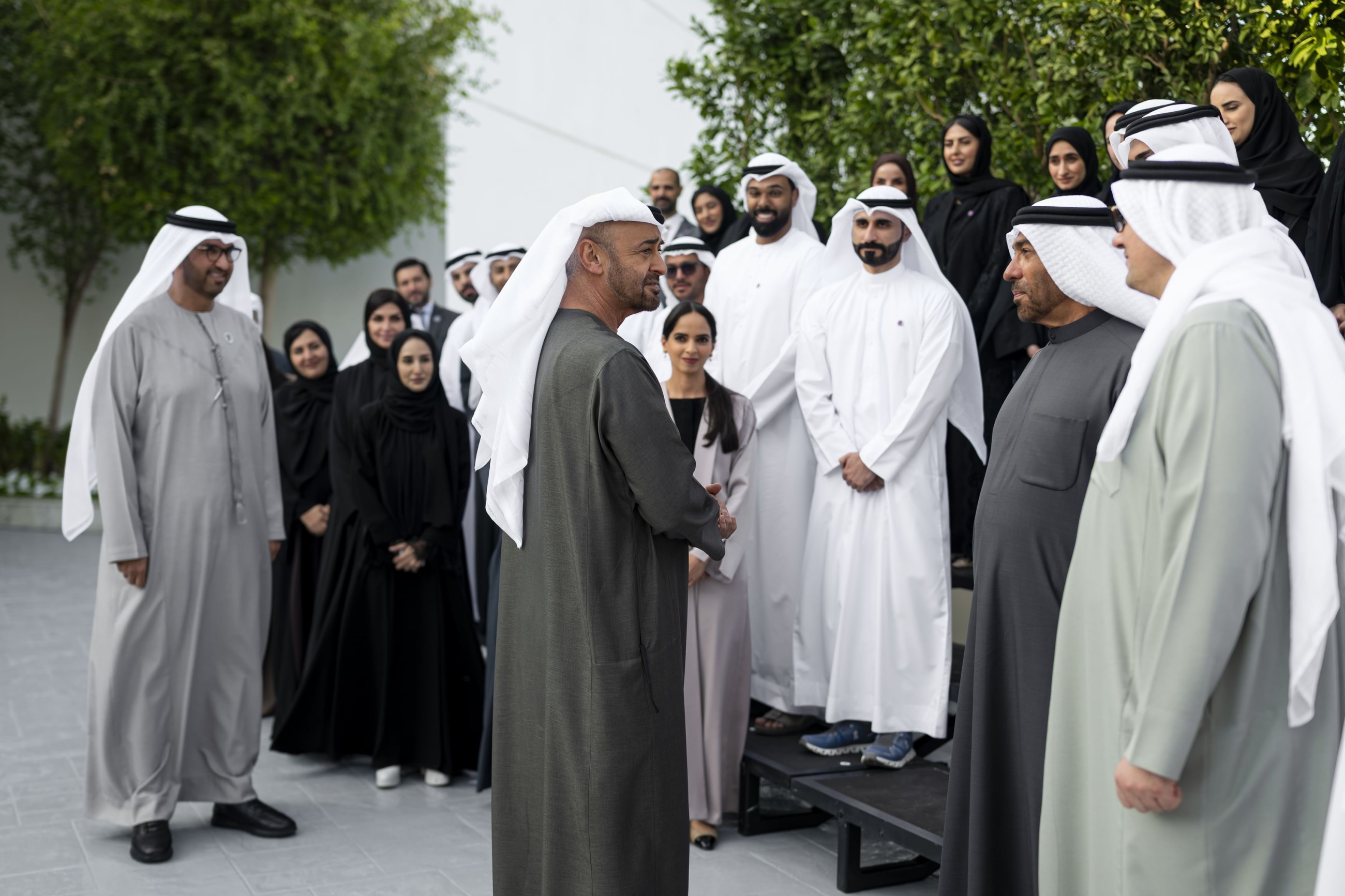 President receives Masdar delegation, praises its role in advancing sustainable development