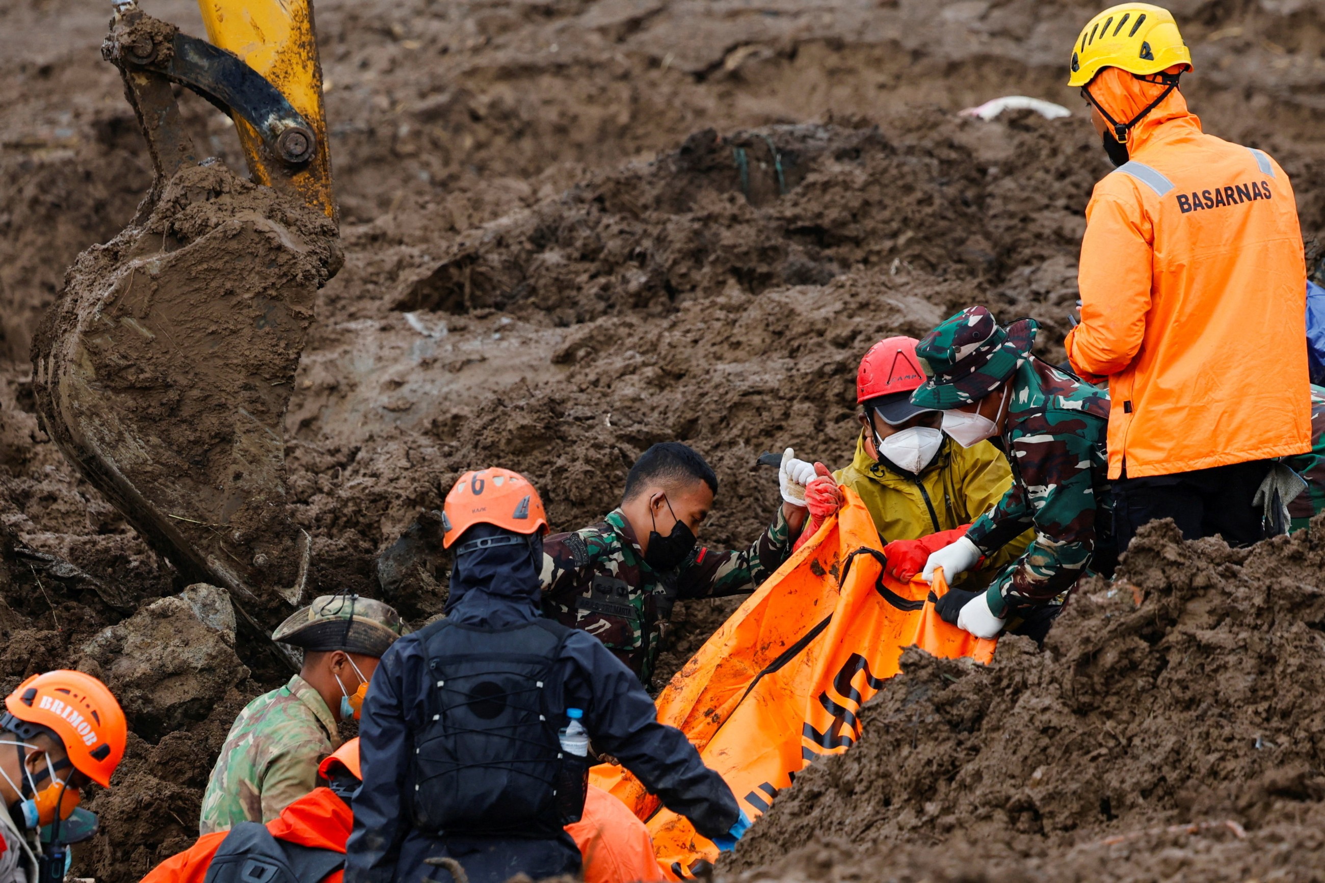 Indonesia landslide death toll rises to 34, dozens missing