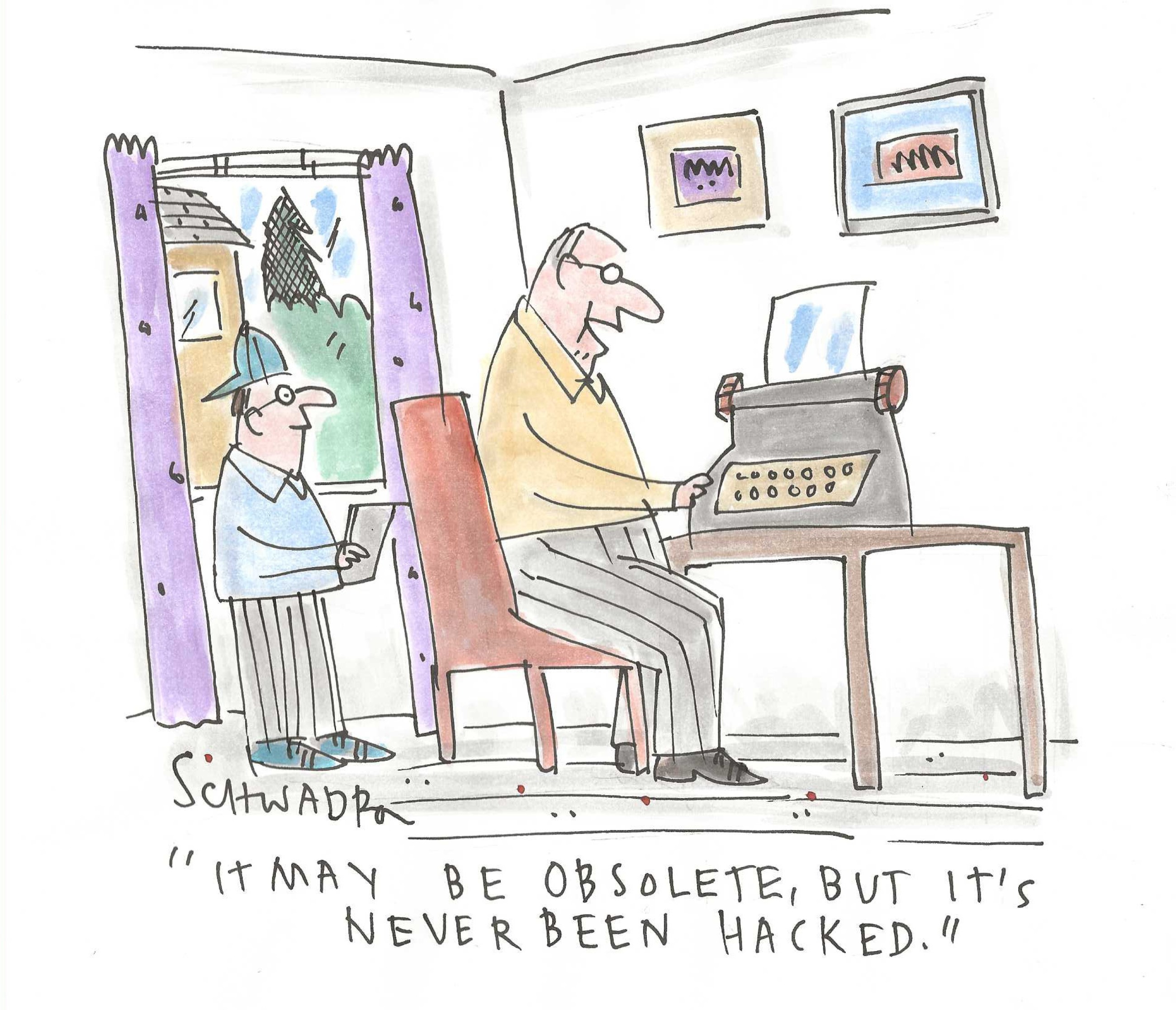 Never hacked!