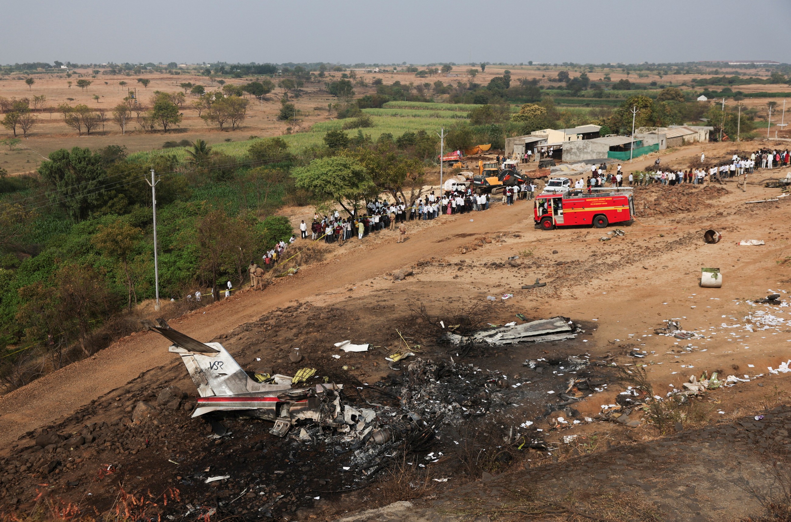 Deputy CM Ajit Pawar of Maharashtra state among five dead in air charter crash