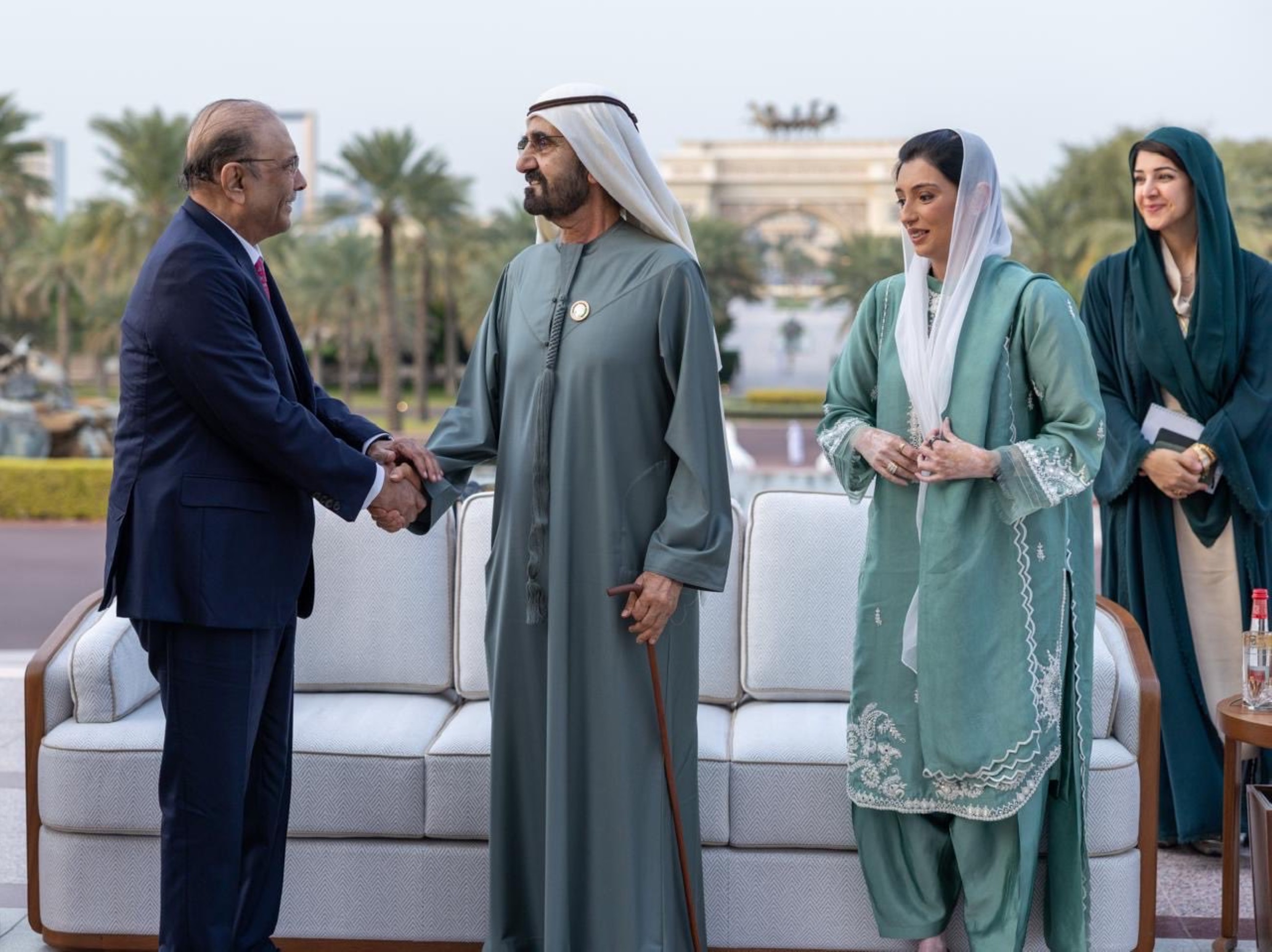 Sheikh Mohammed, Zardari explore ways to strengthen UAE-Pak relations
