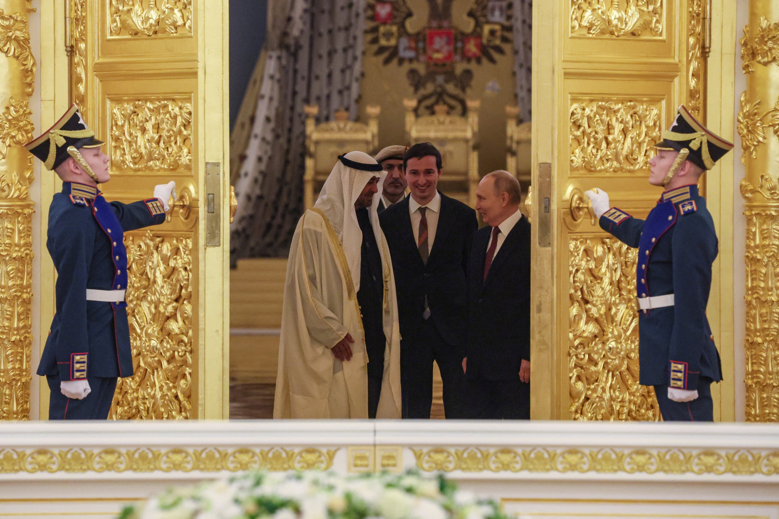 UAE, Russian Presidents hold talks in Moscow to strengthen strategic partnership