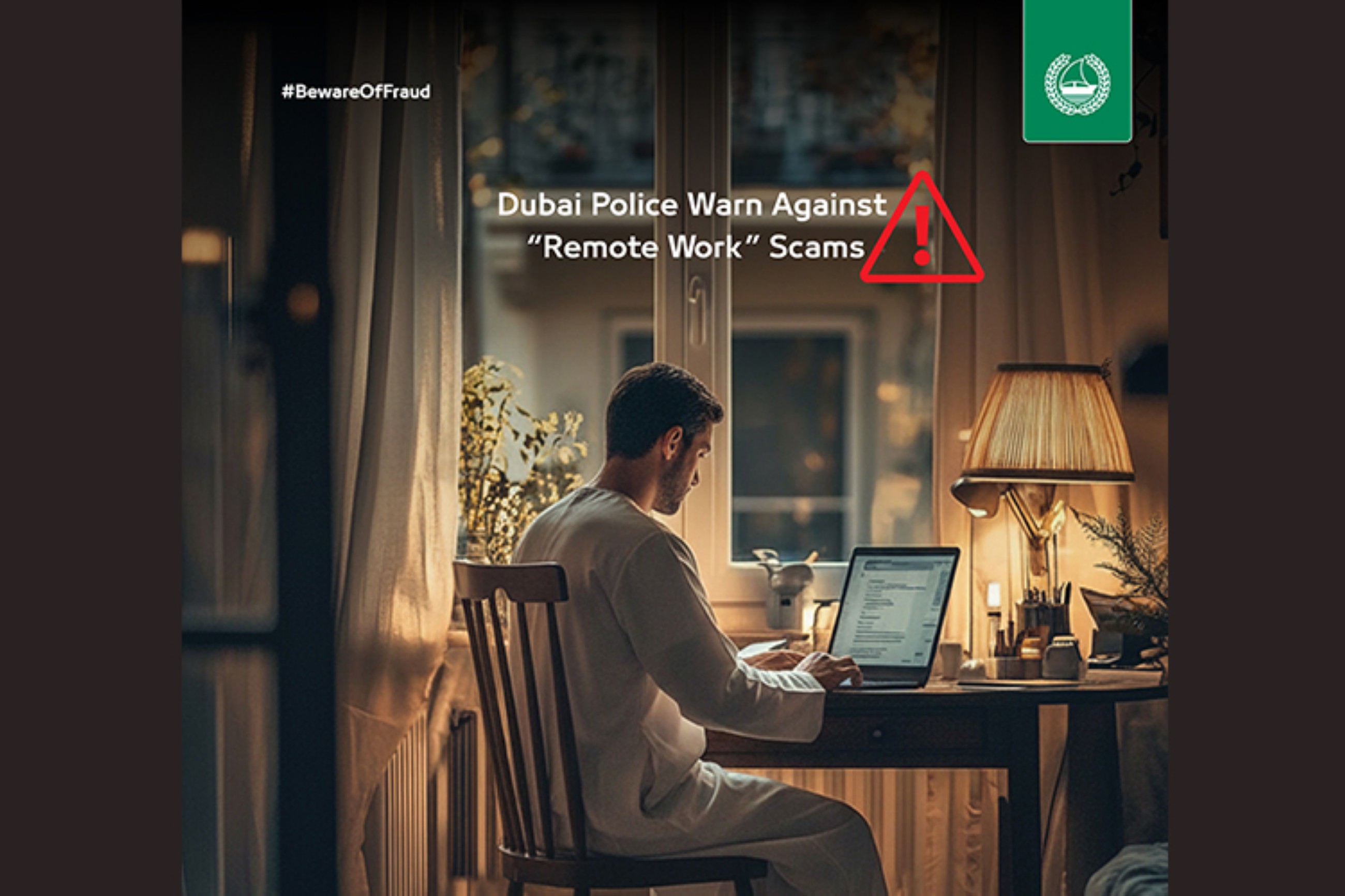Dubai Police warn residents against fake part-time remote job scams