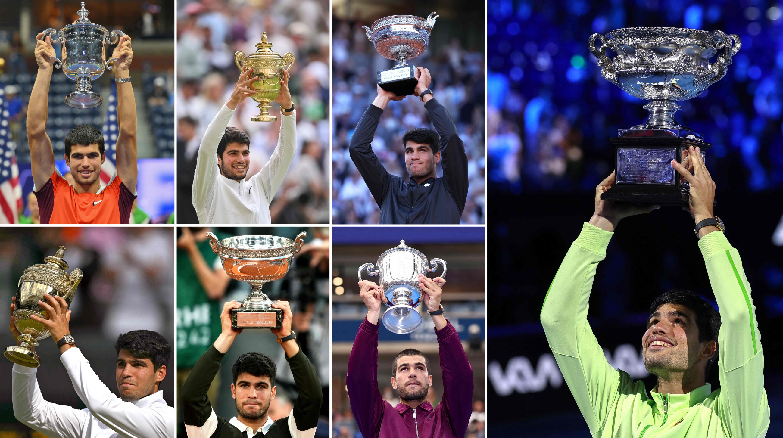 'Dream come true:' Alcaraz beats Djokovic to become the youngest man to complete career Grand Slam
