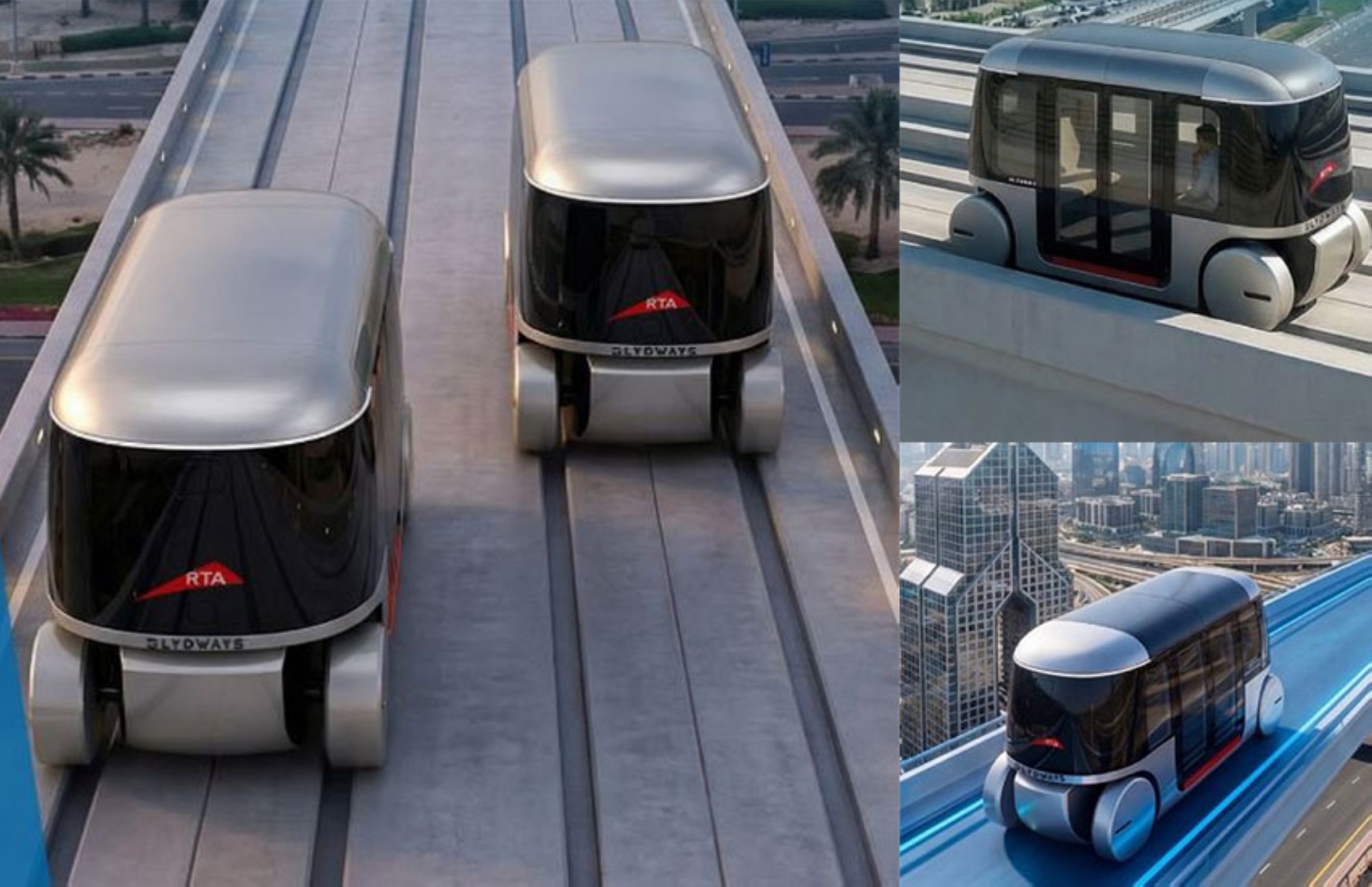 Dubai announces Glydways system of autonomous vehicles spanning 12km, serving 10,000 commuters per hour