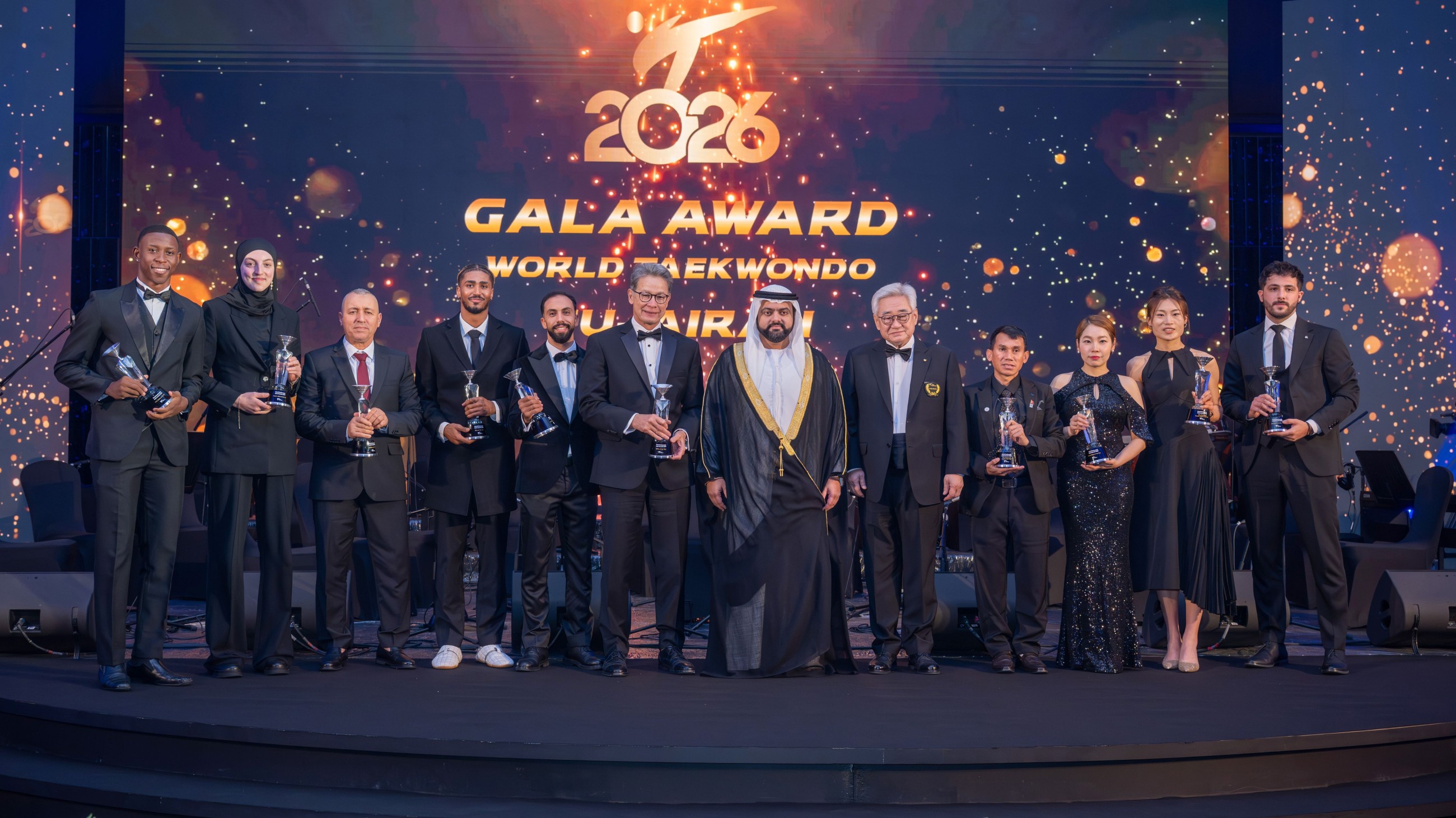 Crown Prince of Fujairah attends World Taekwondo Gala Awards