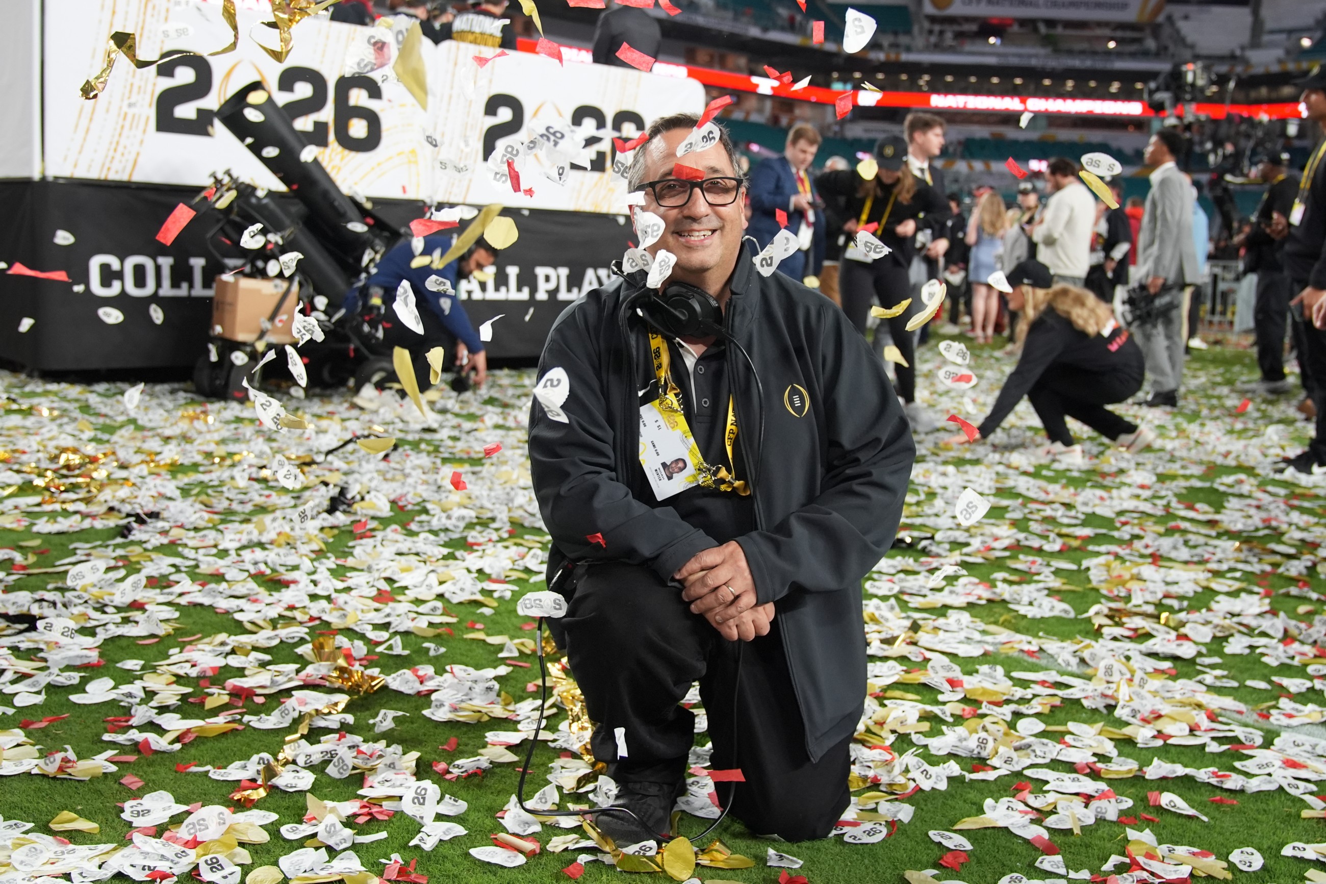 Meet the man behind the Super Bowl&rsquo;s annual confetti blizzard