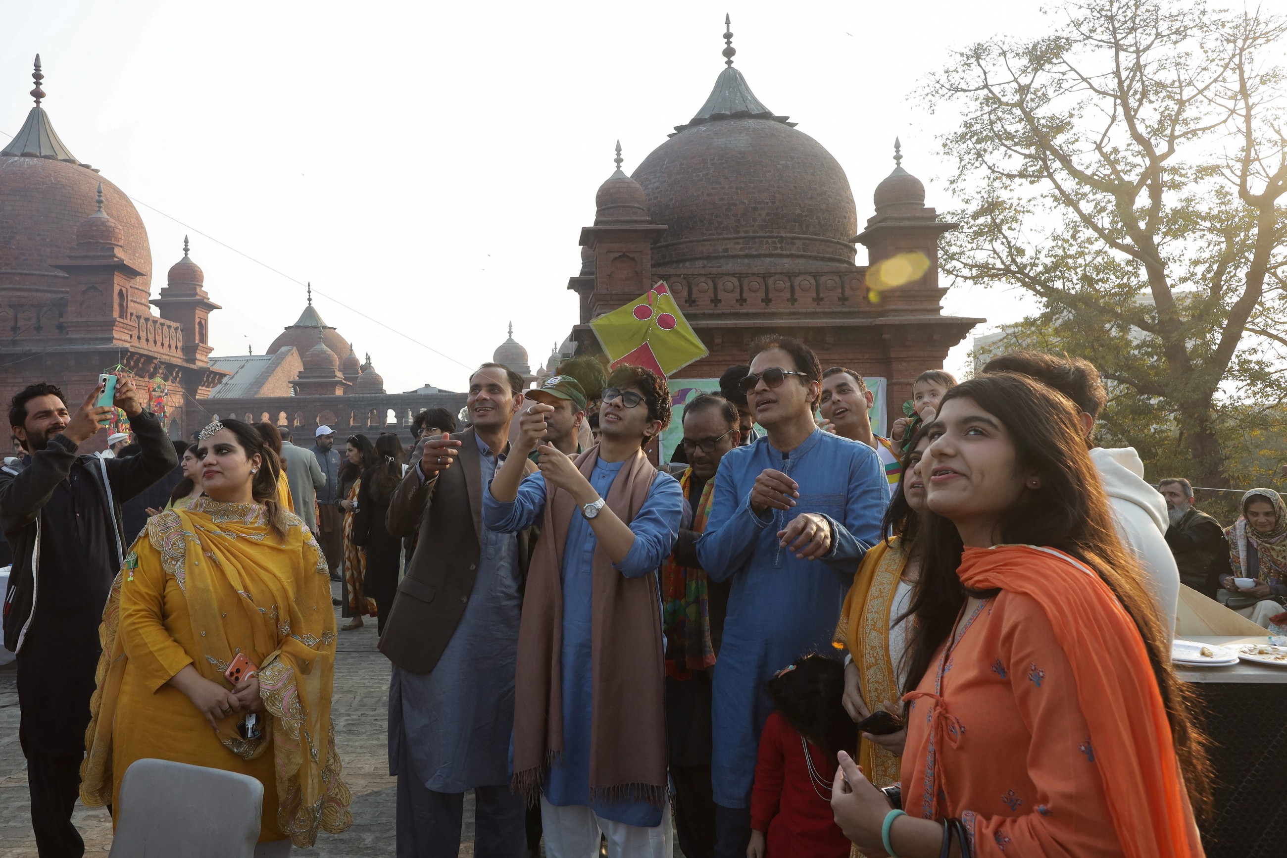 Kites and victory cries fill Pakistan's cultural capital Lahore skies as Basant festival returns after long ban