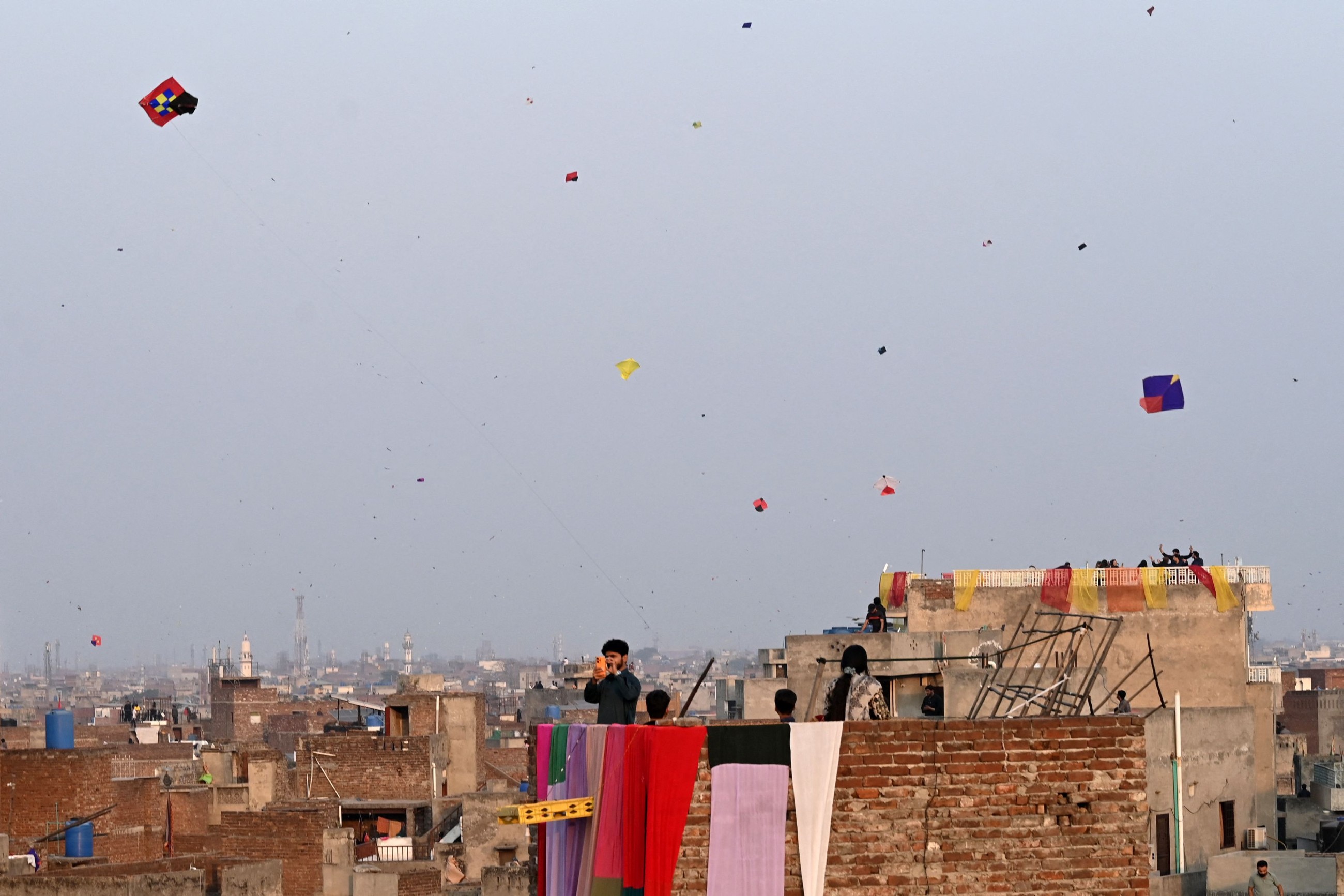 Kites and victory cries fill Pakistan's cultural capital Lahore skies as Basant festival returns after long ban