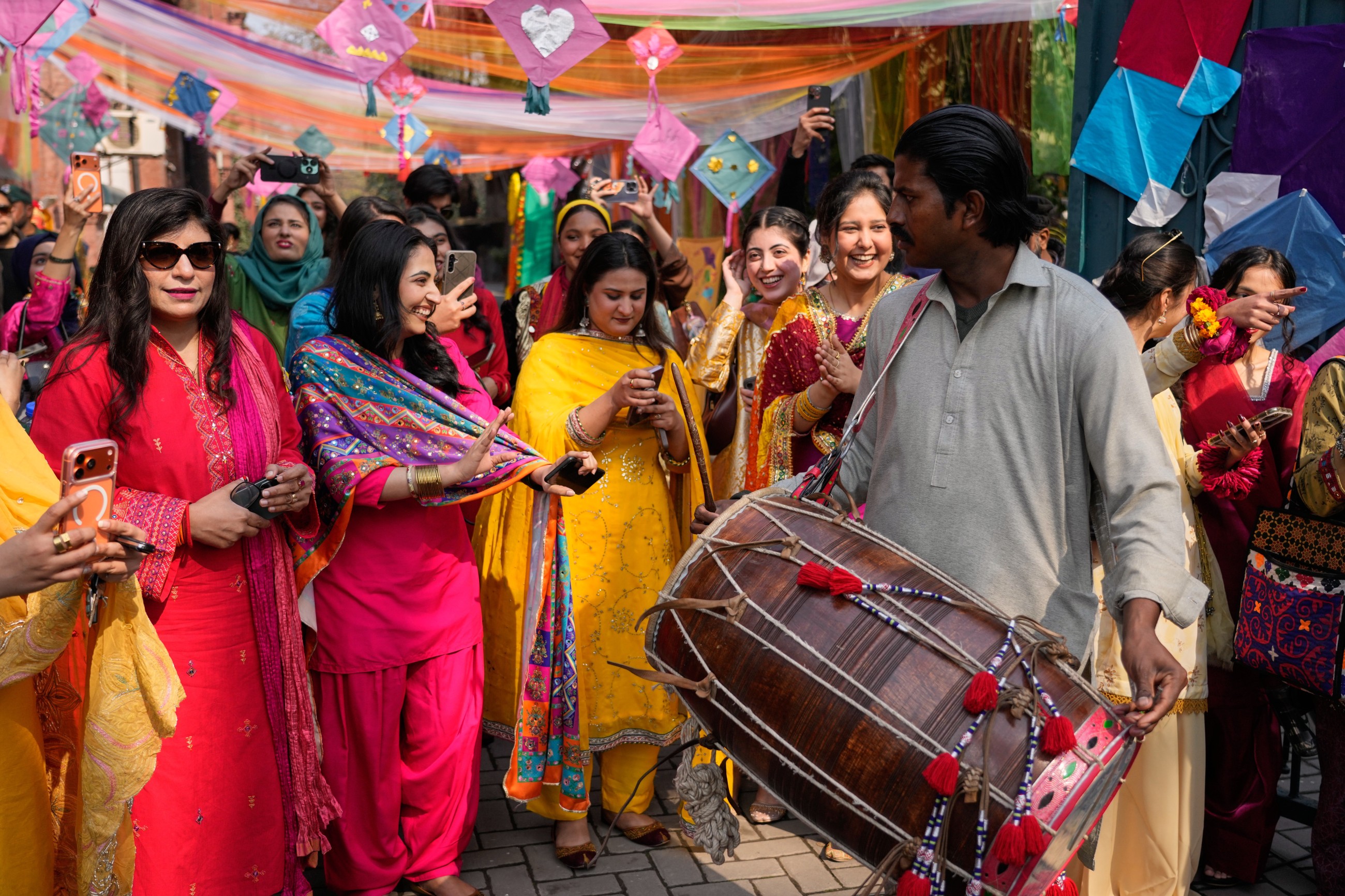 Kites and victory cries fill Pakistan's cultural capital Lahore skies as Basant festival returns after long ban