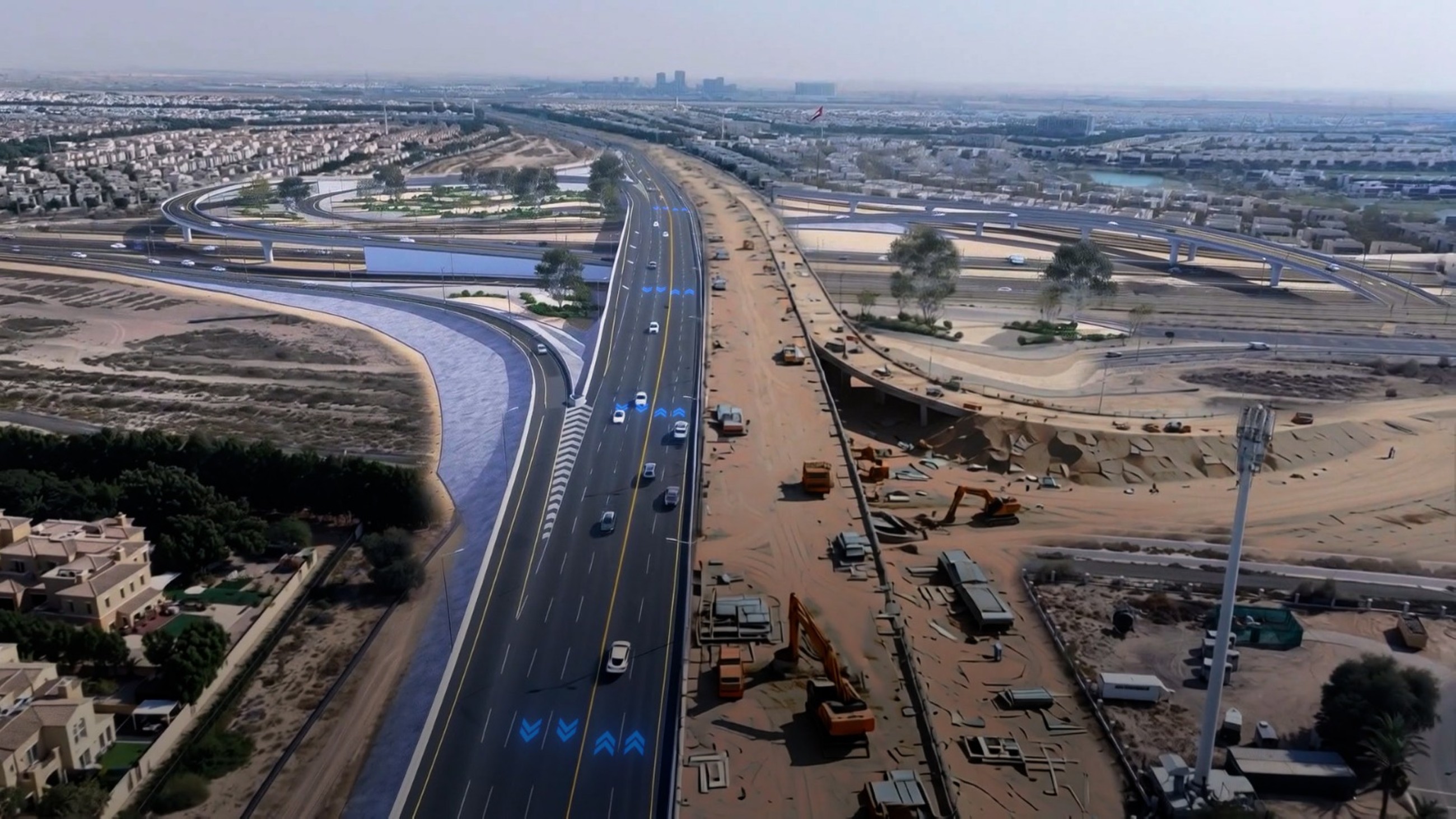 Dubai unveils new 600-metre bridge to improve traffic flow on Al Qudra Road