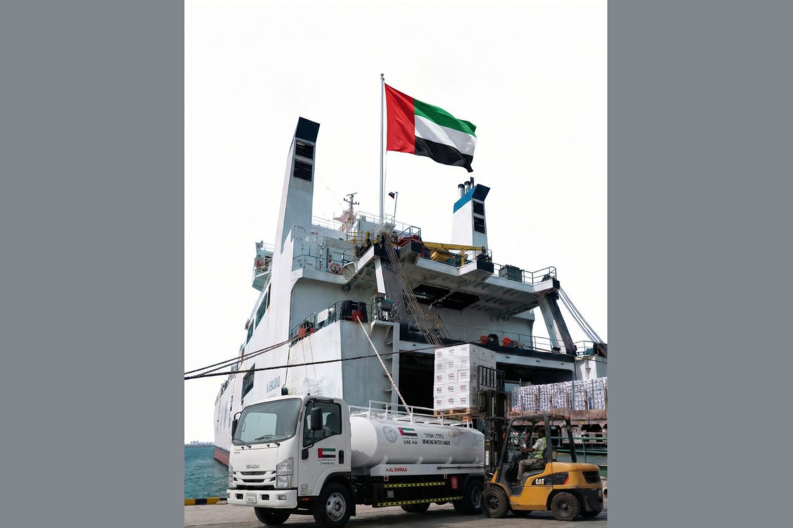 Umm Al Emarat vessel to deliver aid to Gazans