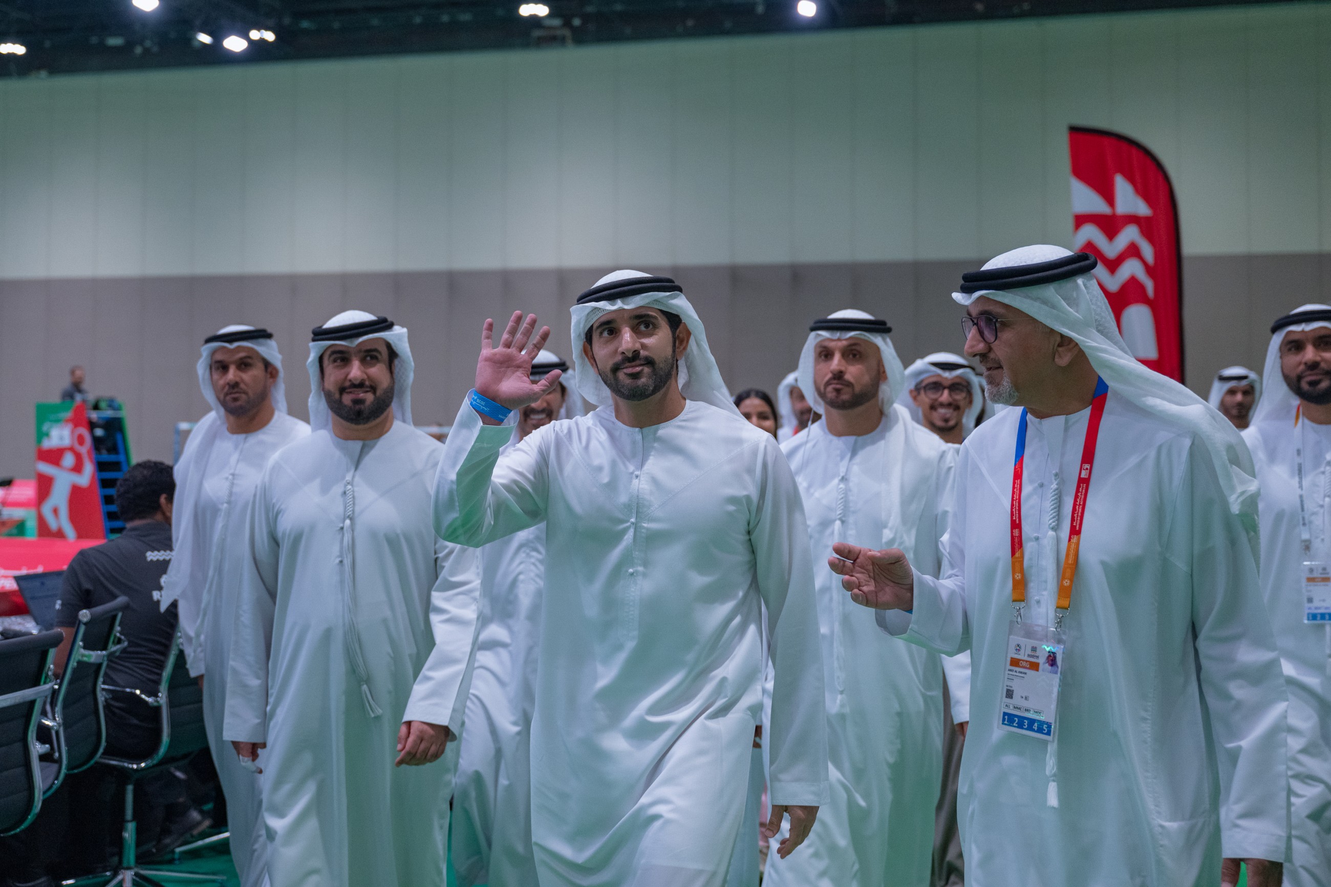 Sheikh Hamdan attends Open Masters Games Abu Dhabi 2026