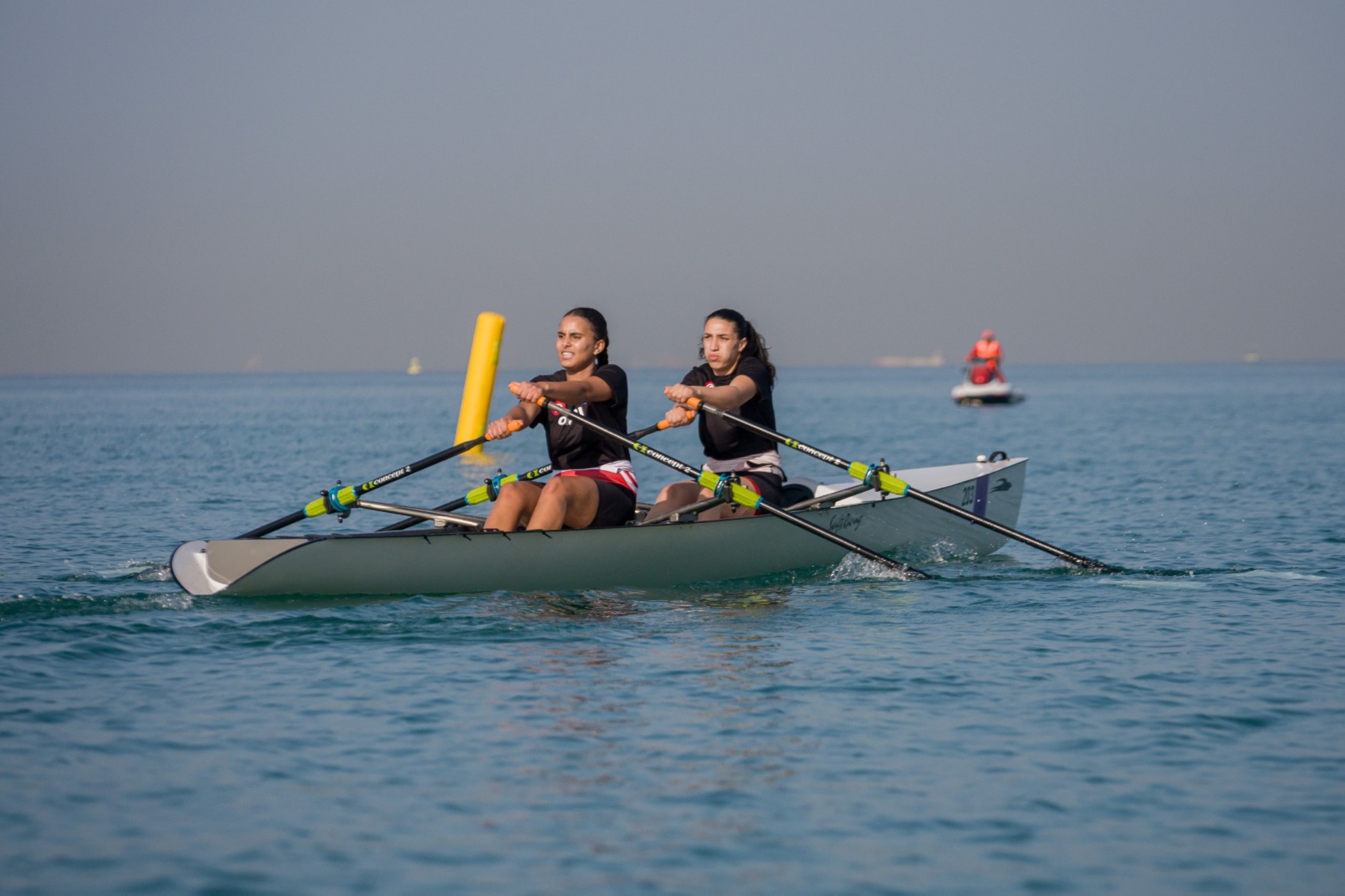 Tunisia grab gold as rowing makes debut; Sharjah and Al Wasl lead volleyball event