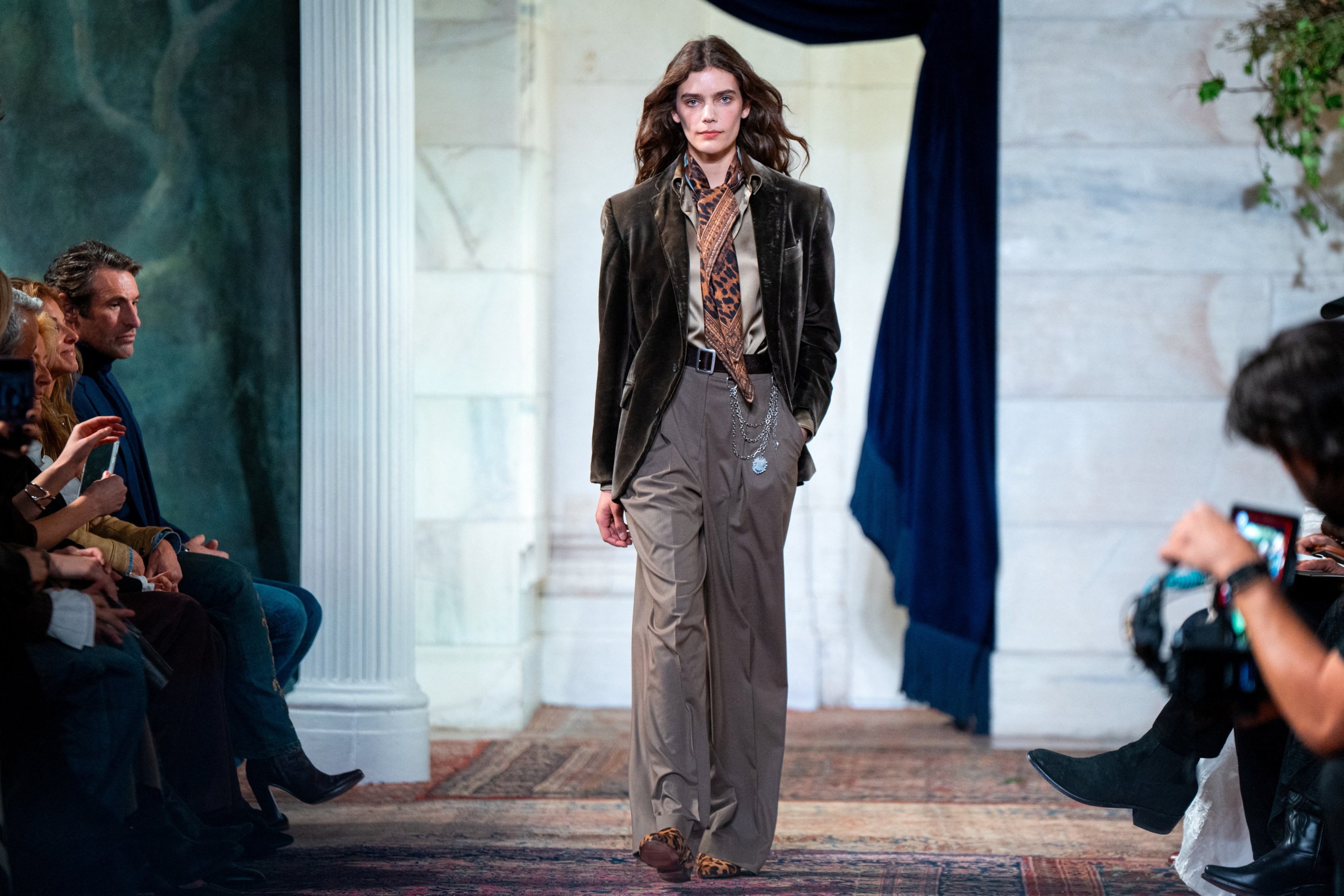 Ralph Lauren debuts its fall collection ahead of the New York Fashion Week