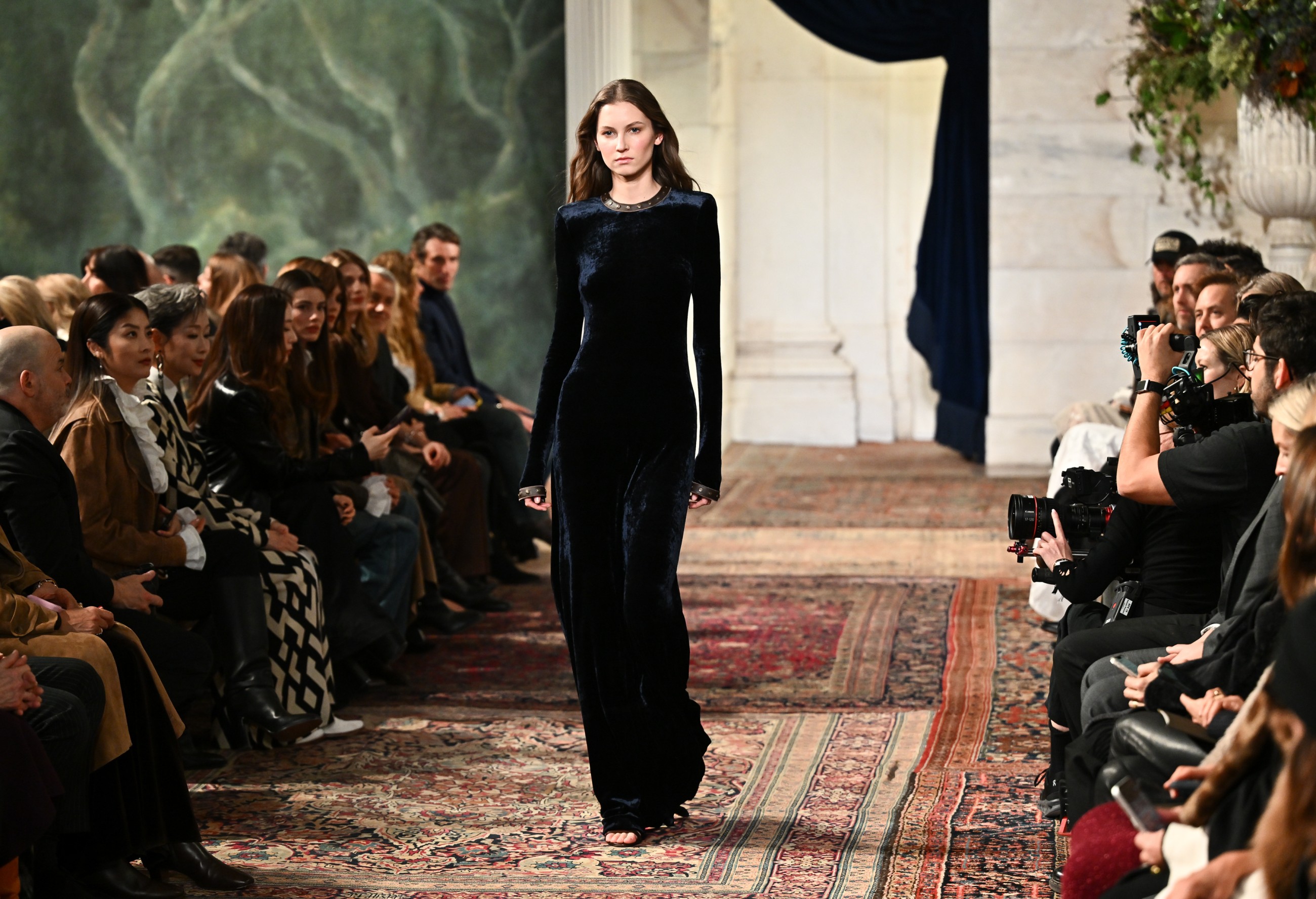 Ralph Lauren debuts its fall collection ahead of the New York Fashion Week