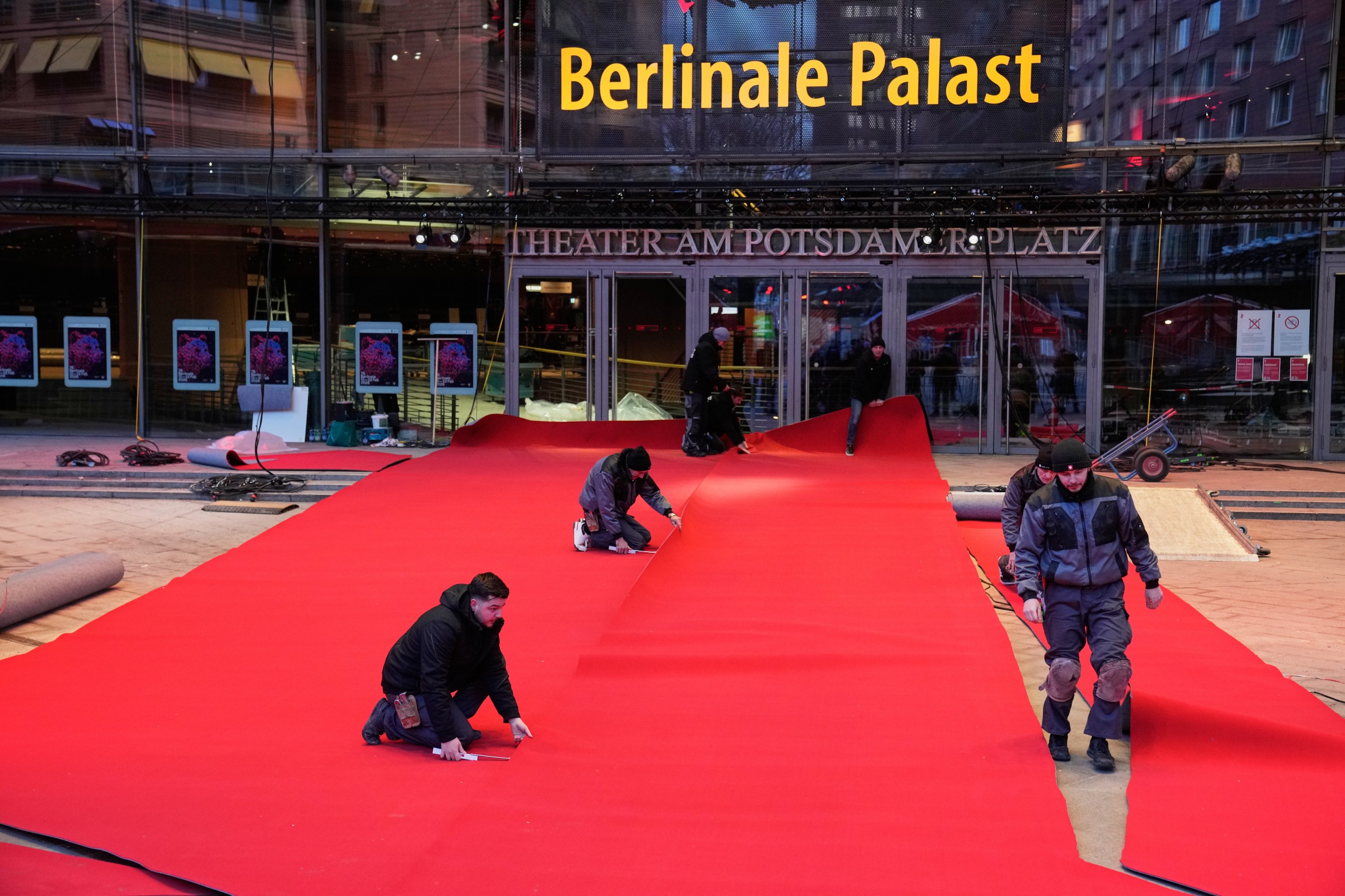Red carpet rolled out ahead of Berlinale film festival