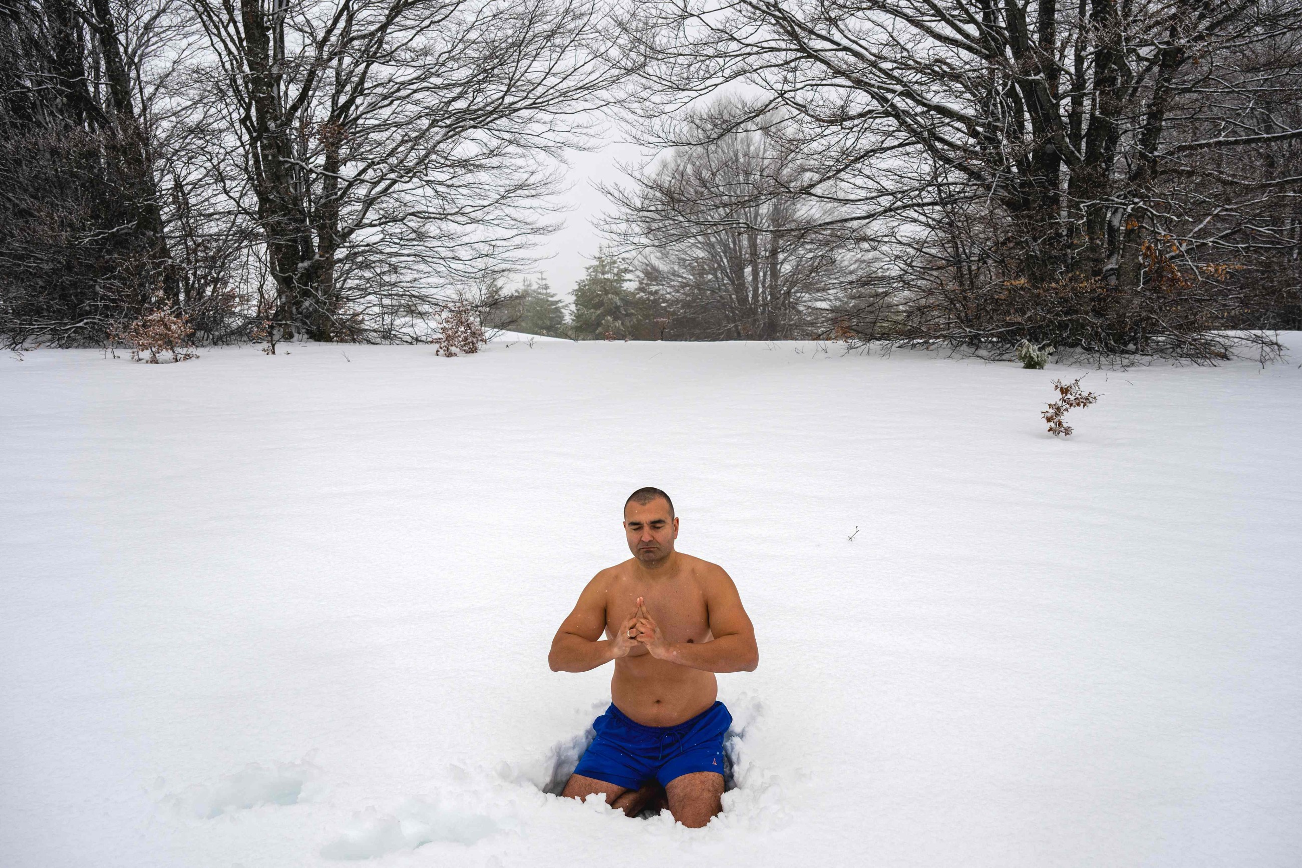 Serbia&rsquo;s &lsquo;Iceman&rsquo; Vladimir Stevanovic embraces frozen hikes and icy swims for inner peace