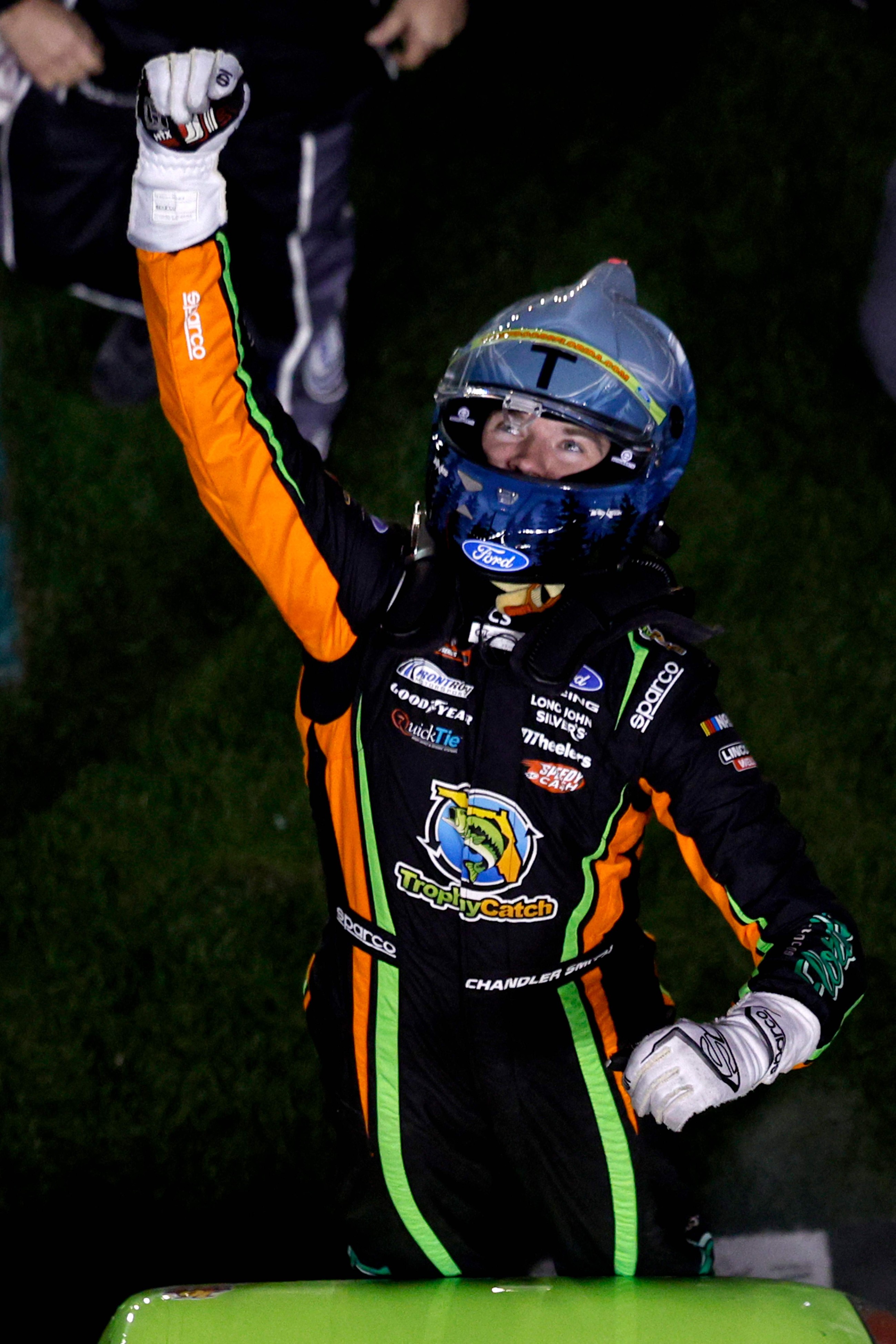 Chandler Smith steals OT win in NASCAR Truck Series opener